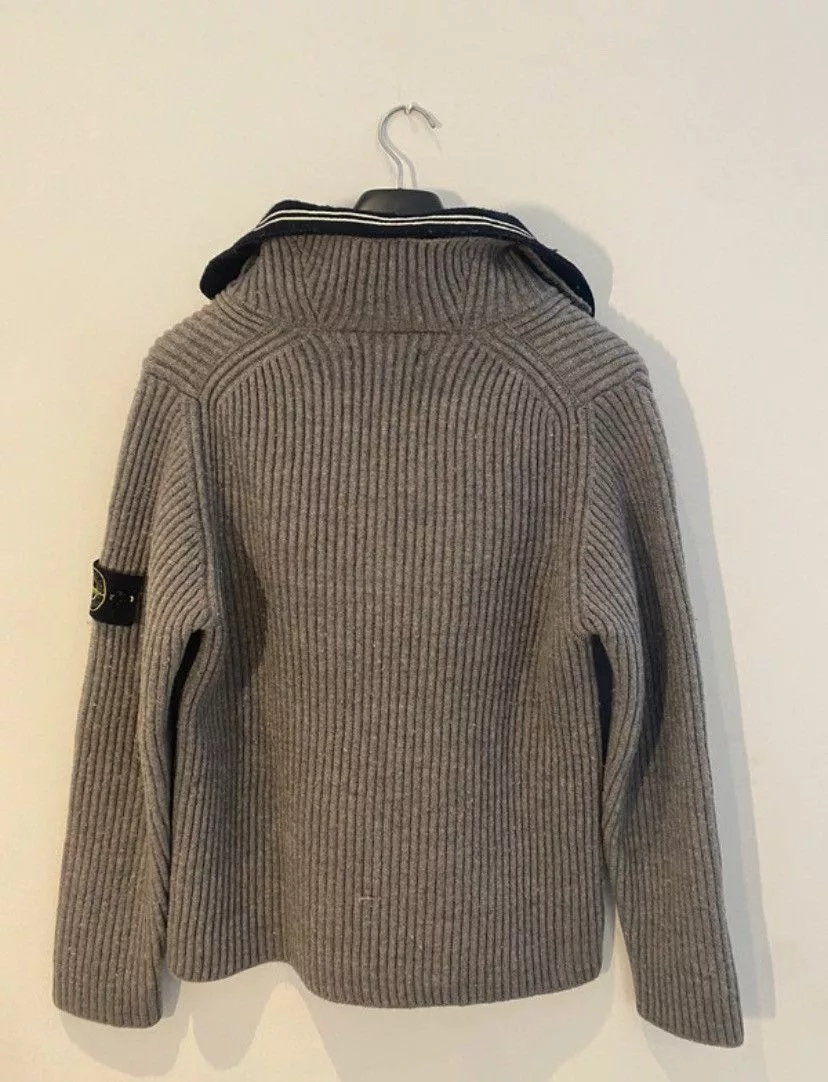 Stone Island Sweaters Stone Island wool sweater Brown