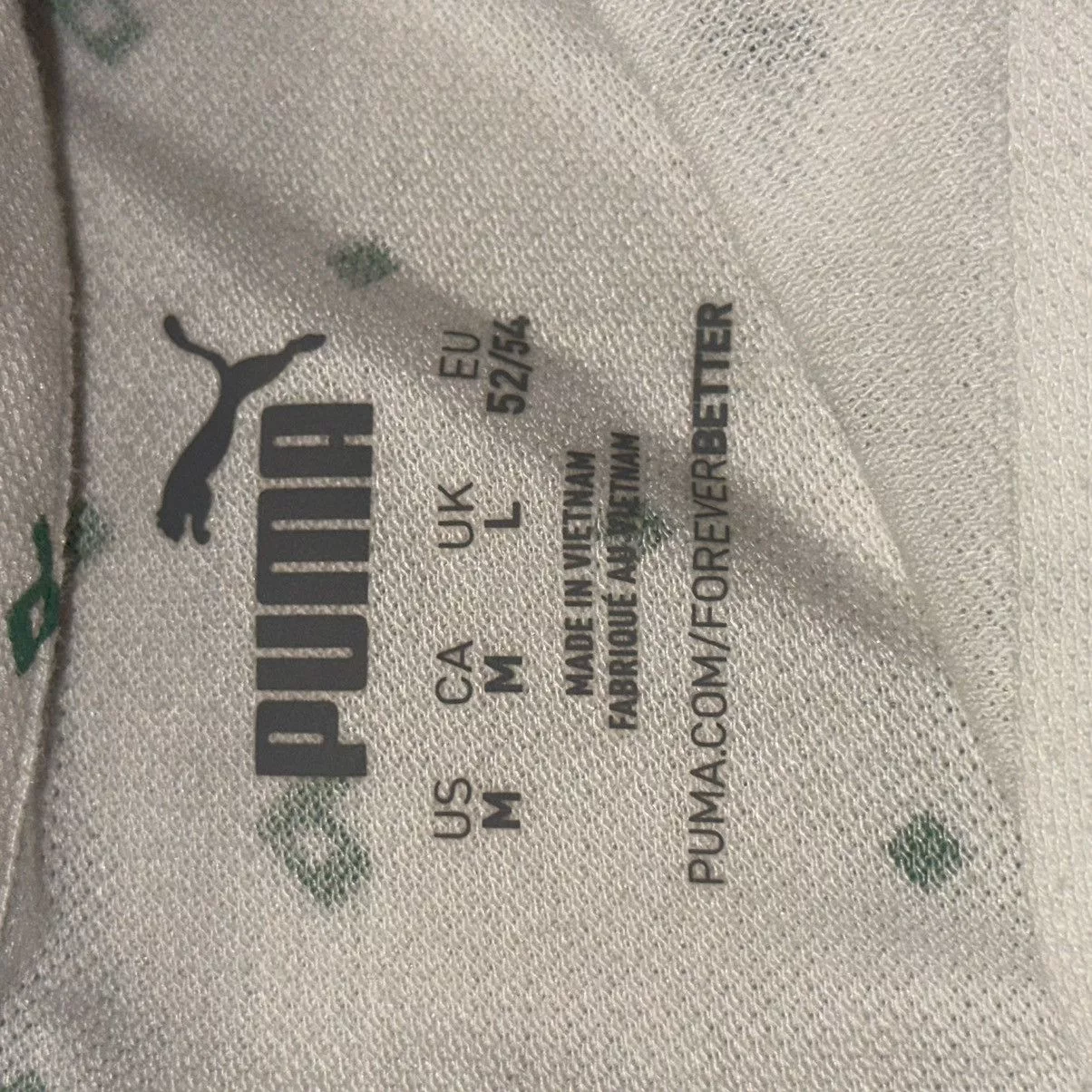 Puma Polos Puma diamond print polo shirt White