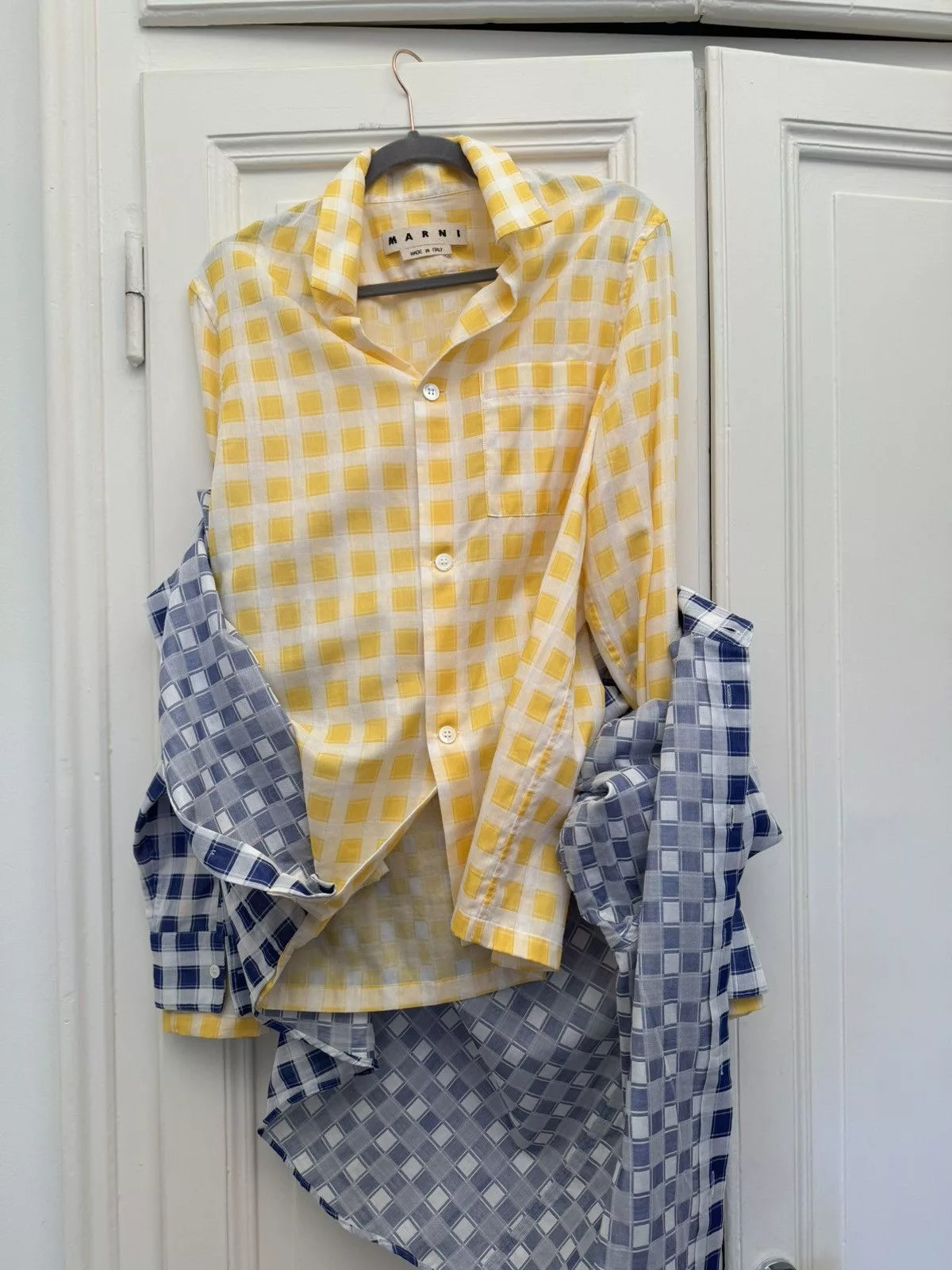 Marni Shirts Button Ups MARNI double long sleeve shirt SS19 Multi