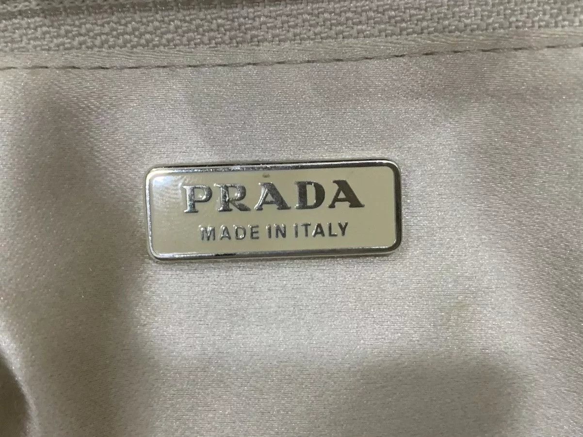 Prada Handle Bags Authentic Prada handbag yellow pattern leather