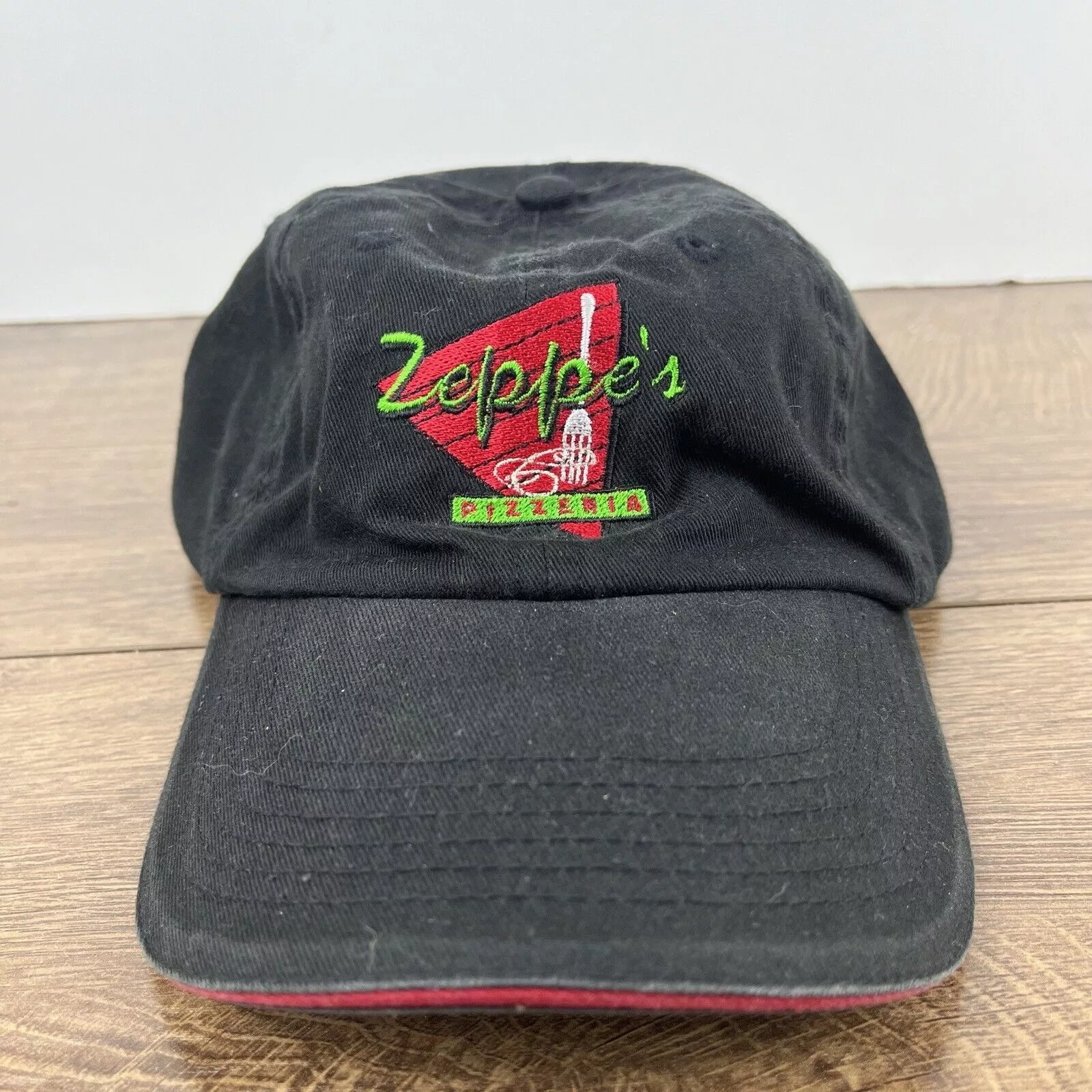 Other Hats Other Zeppe's Pizzeria Hat Adjustable Hat Black Hat Adjustable Bla