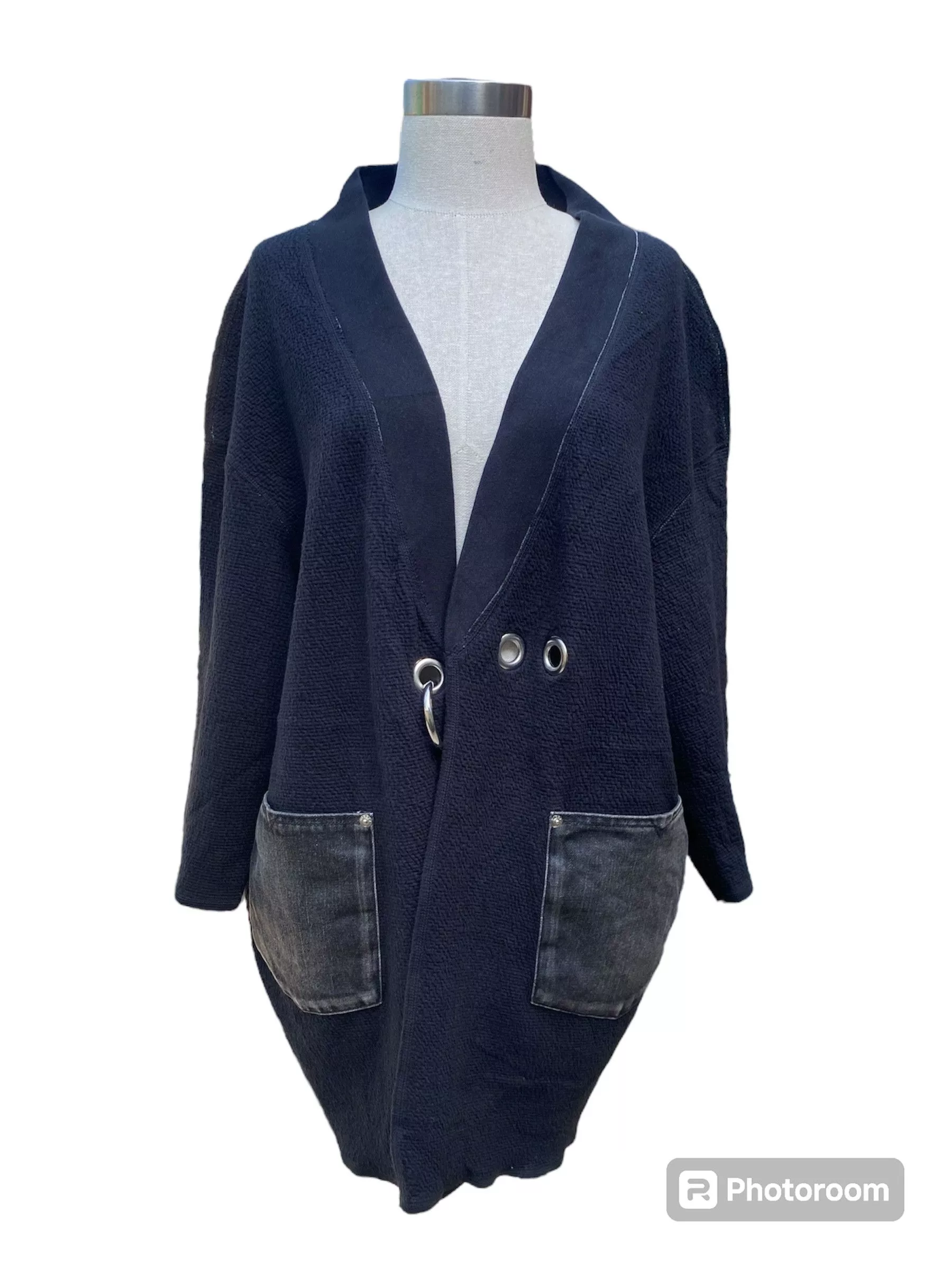 Diesel Light Jackets Diesel reversible kimono Black
