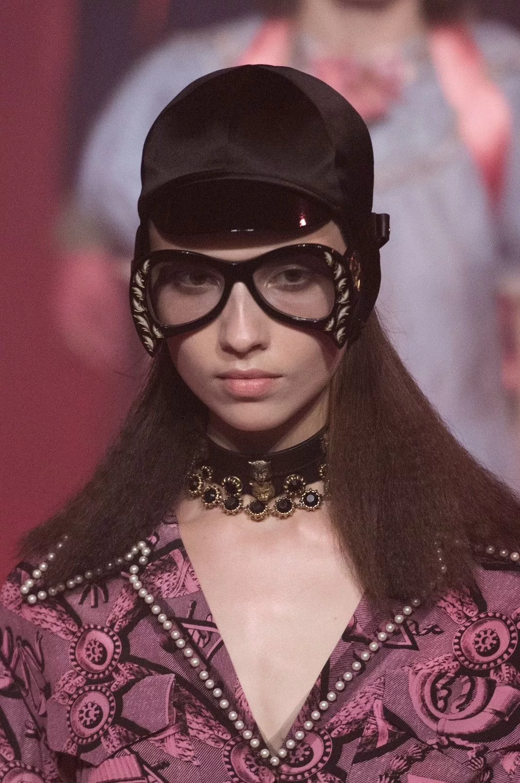 Gucci Hats Rare Runway Gucci Hat Black
