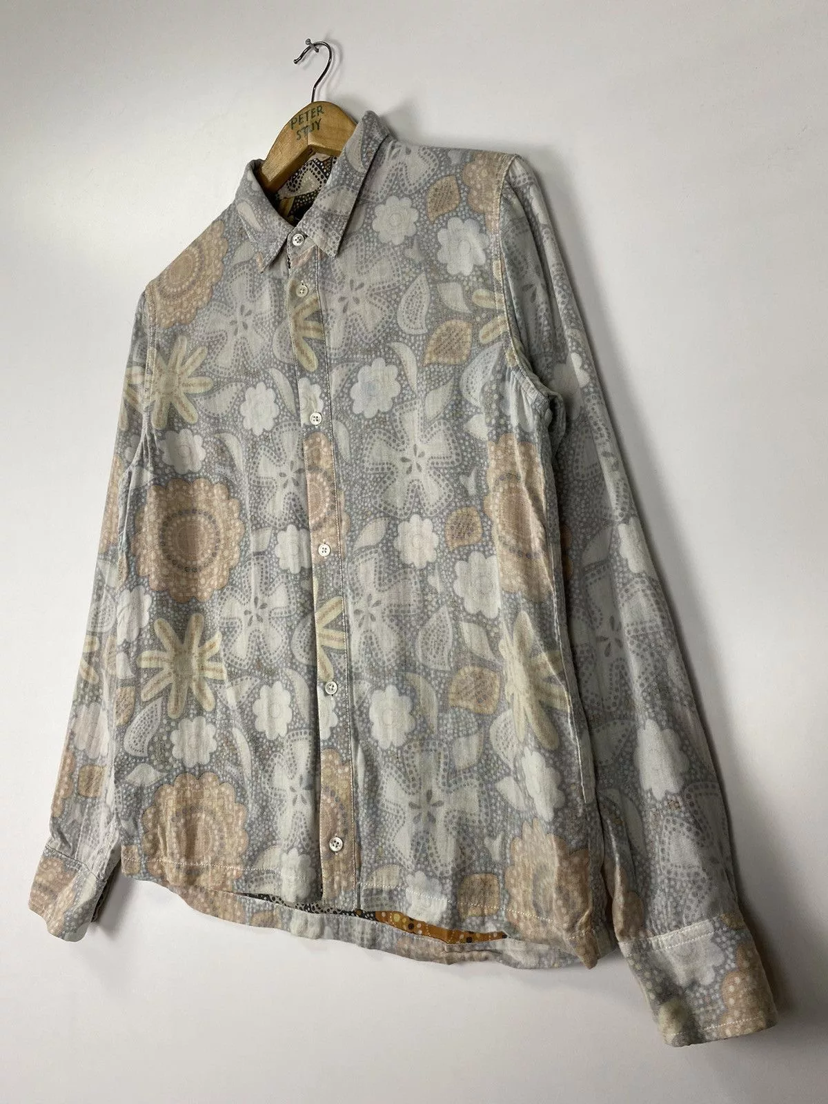 Vintage Shirts Button Ups Vintage Lukh & Jean Button up White