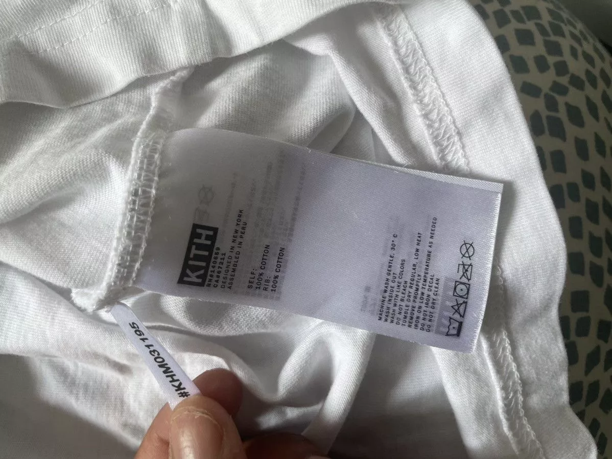 Kith Short Sleeve T Shirts Kith X Kin T Shirt White