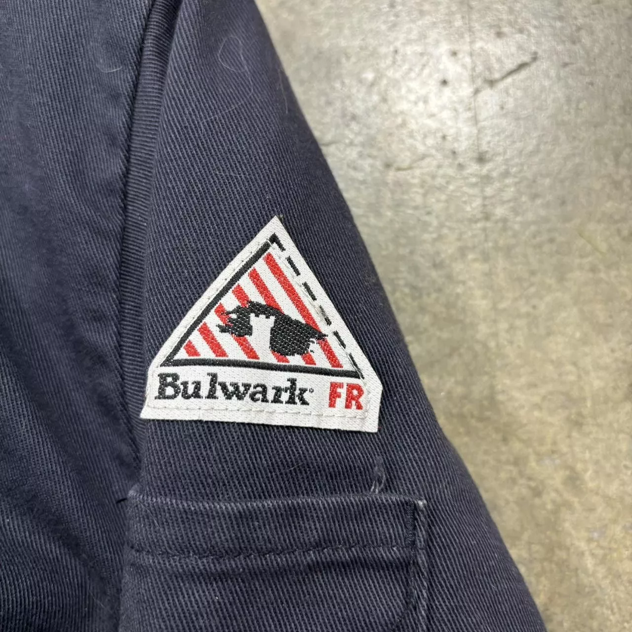 Bulwark Denim Jackets Bulwark Carhartt Like Men's Navy Jacket Blue