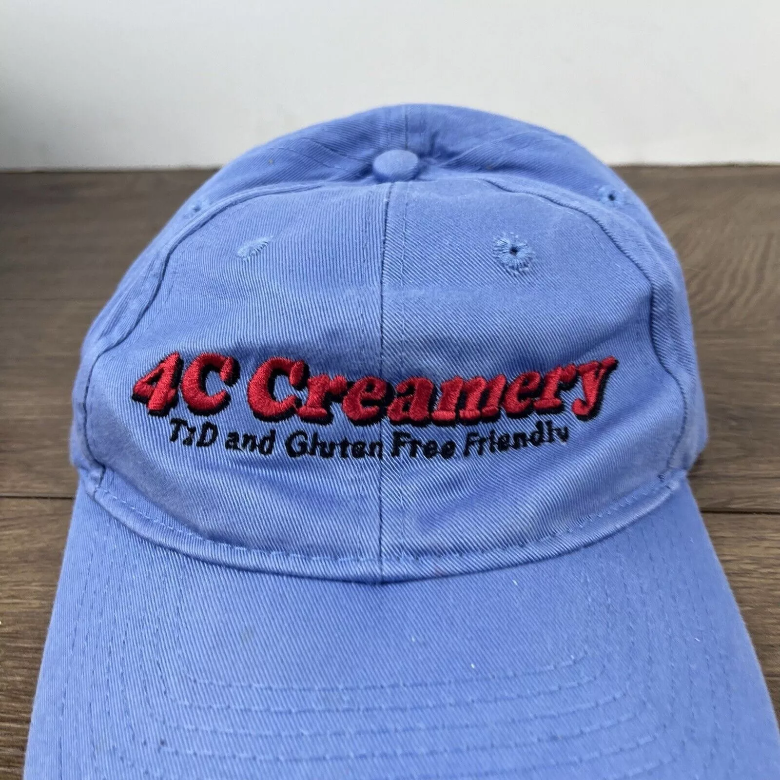 Other Hats Other 4C Creamery Hat Blue Adjustable Hat Blue Adult Size Hat