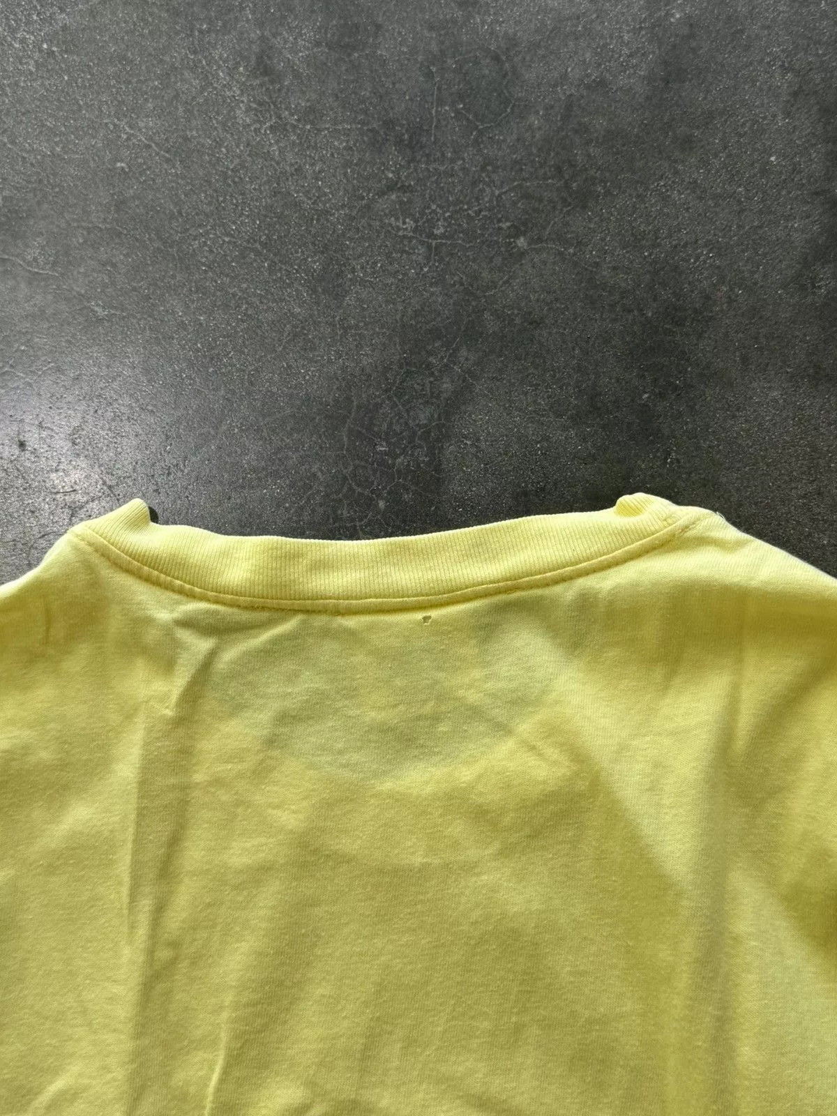 Kaws Short Sleeve T Shirts Kaws x Hectic T-Shirt Yellow