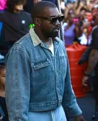 Band Tees Denim Jackets Band Tees × Ralph Lauren × Vintage Vintage Ralph Lauren Rock Kanye West Jacket Blue