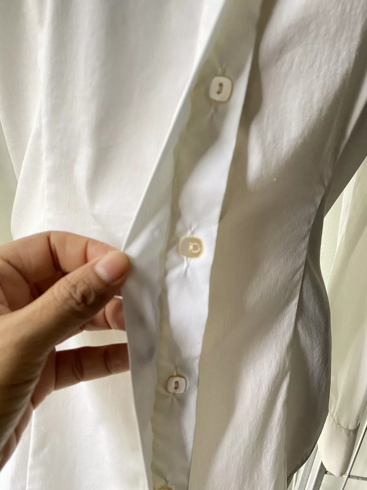 Max Mara Button Ups Max Mara Maxmara off white shirt