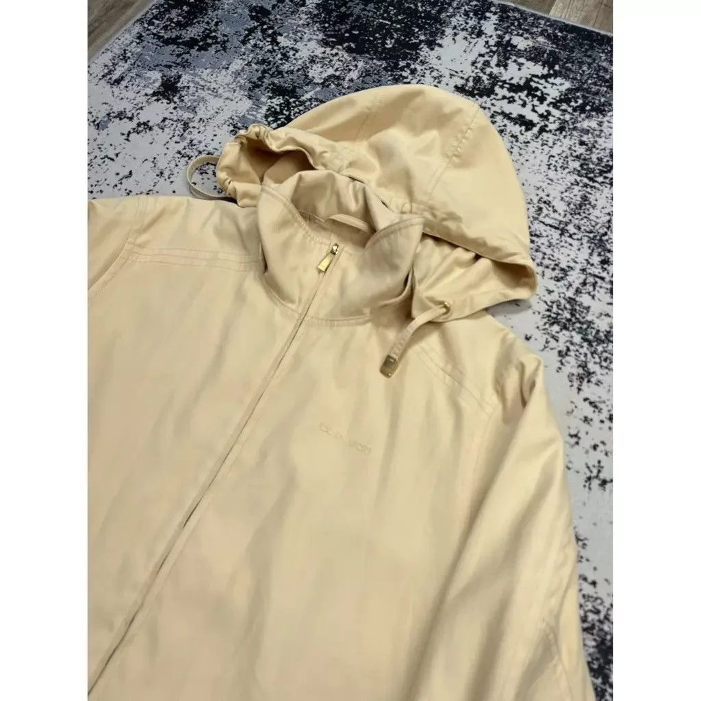 Escada Coats Escada Coat Beige Size S