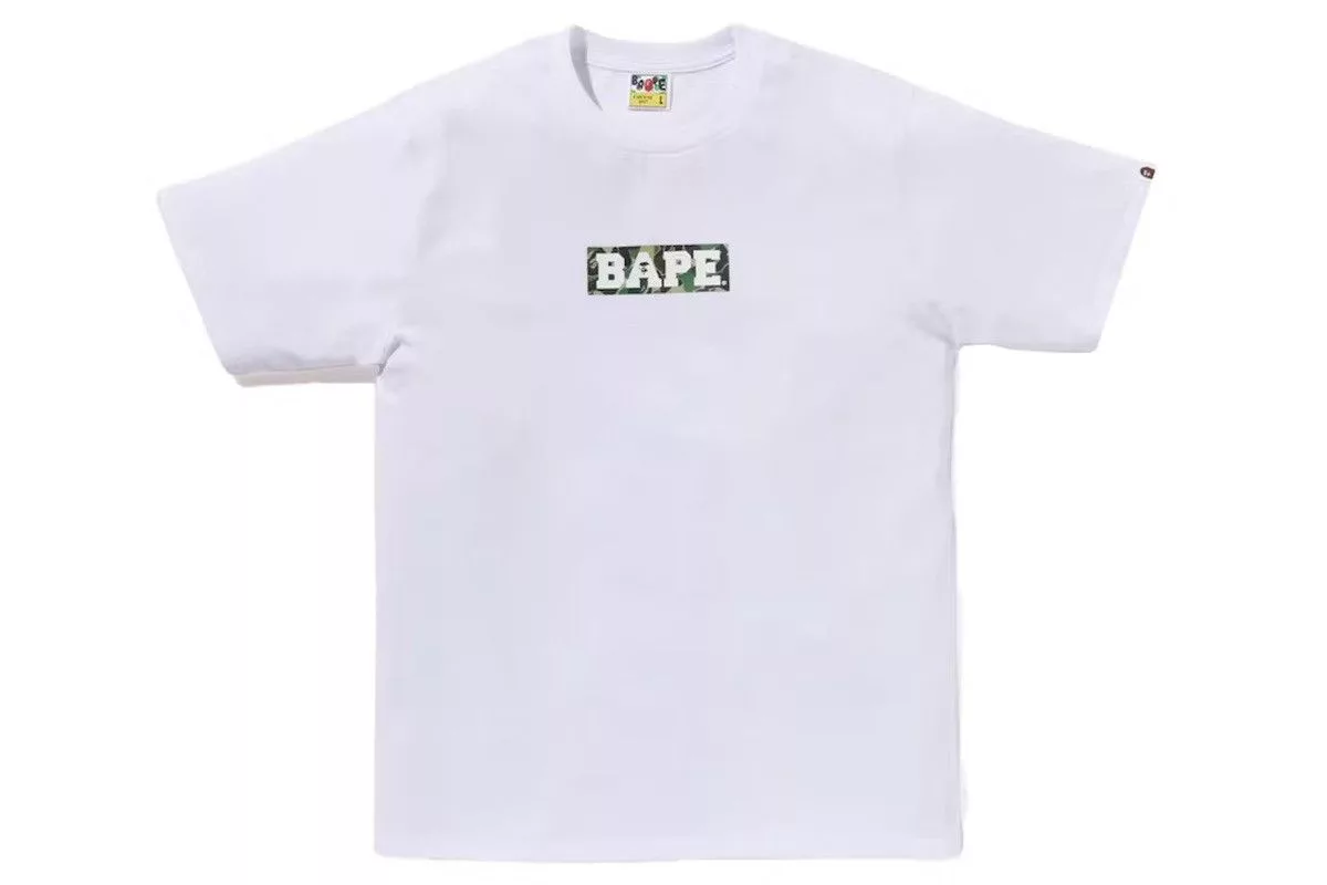 Bape Short Sleeve T Shirts BAPE Summer Pack Logo Tee (SS23) White