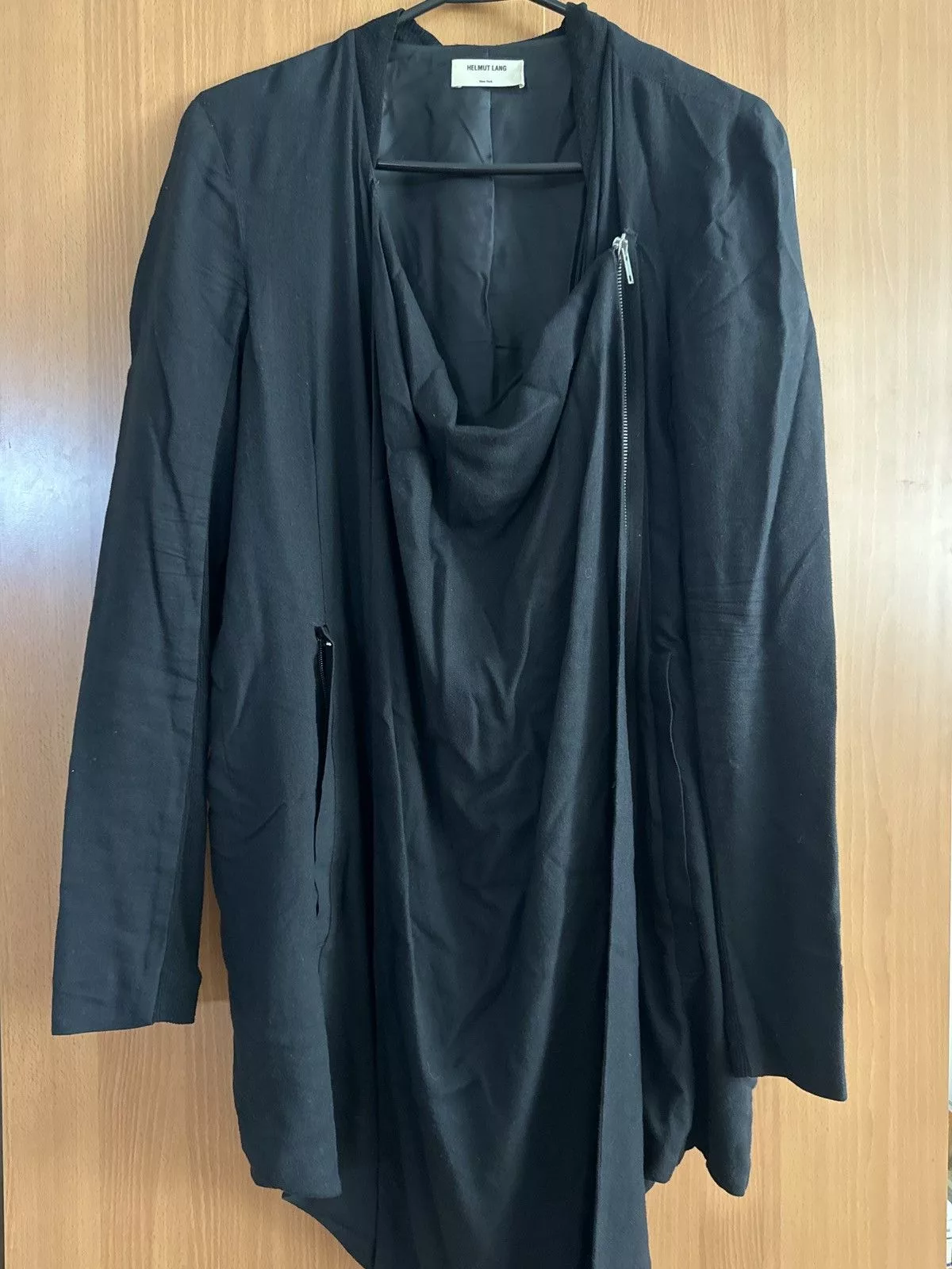 Helmut Lang Jackets Helmut Lang Black Cascade Twill Jacket