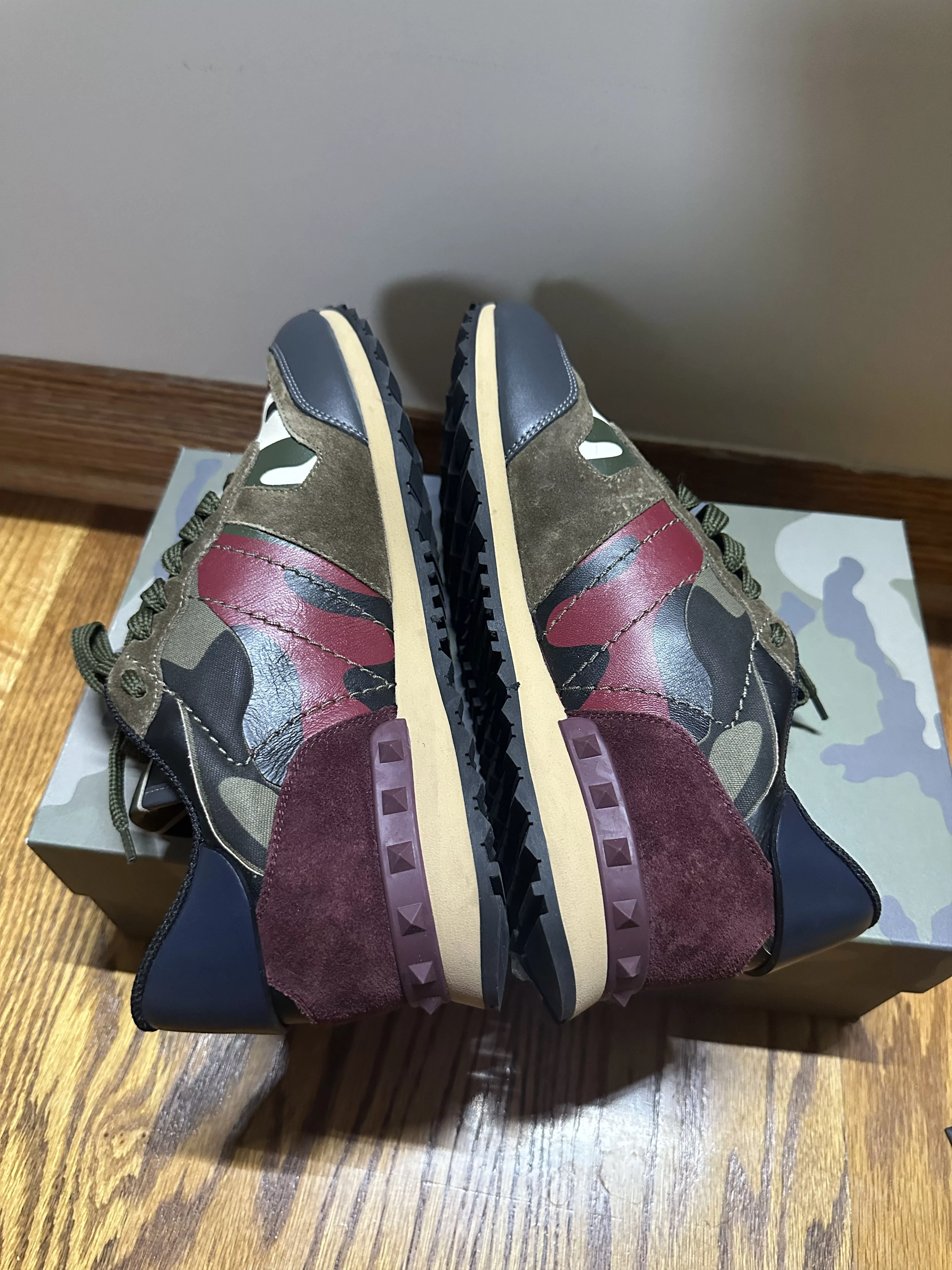 Valentino Low Top Sneakers Valentino Rockrunner Multi
