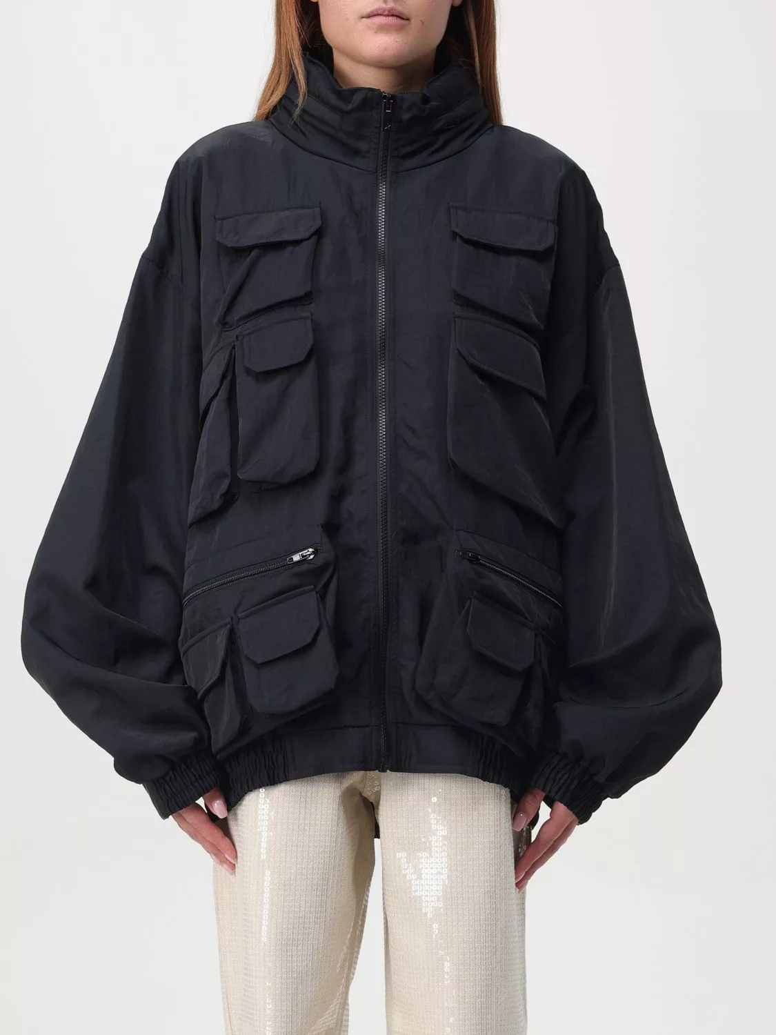Golden Goose Bombers Golden Goose Jacket Men Black Multi