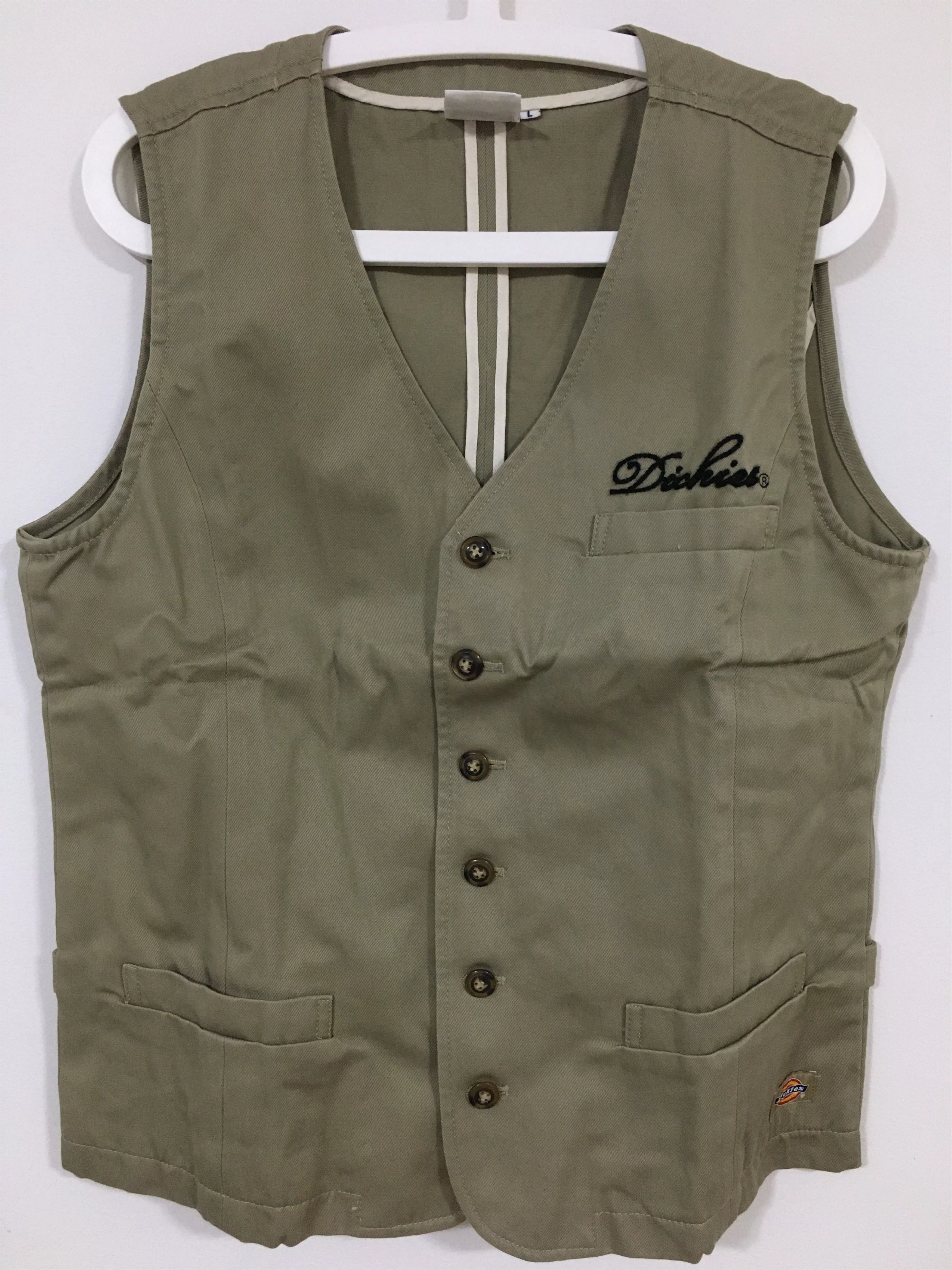 Dickies Vests Dickies 🇯🇵T/C Twill Vest Brown