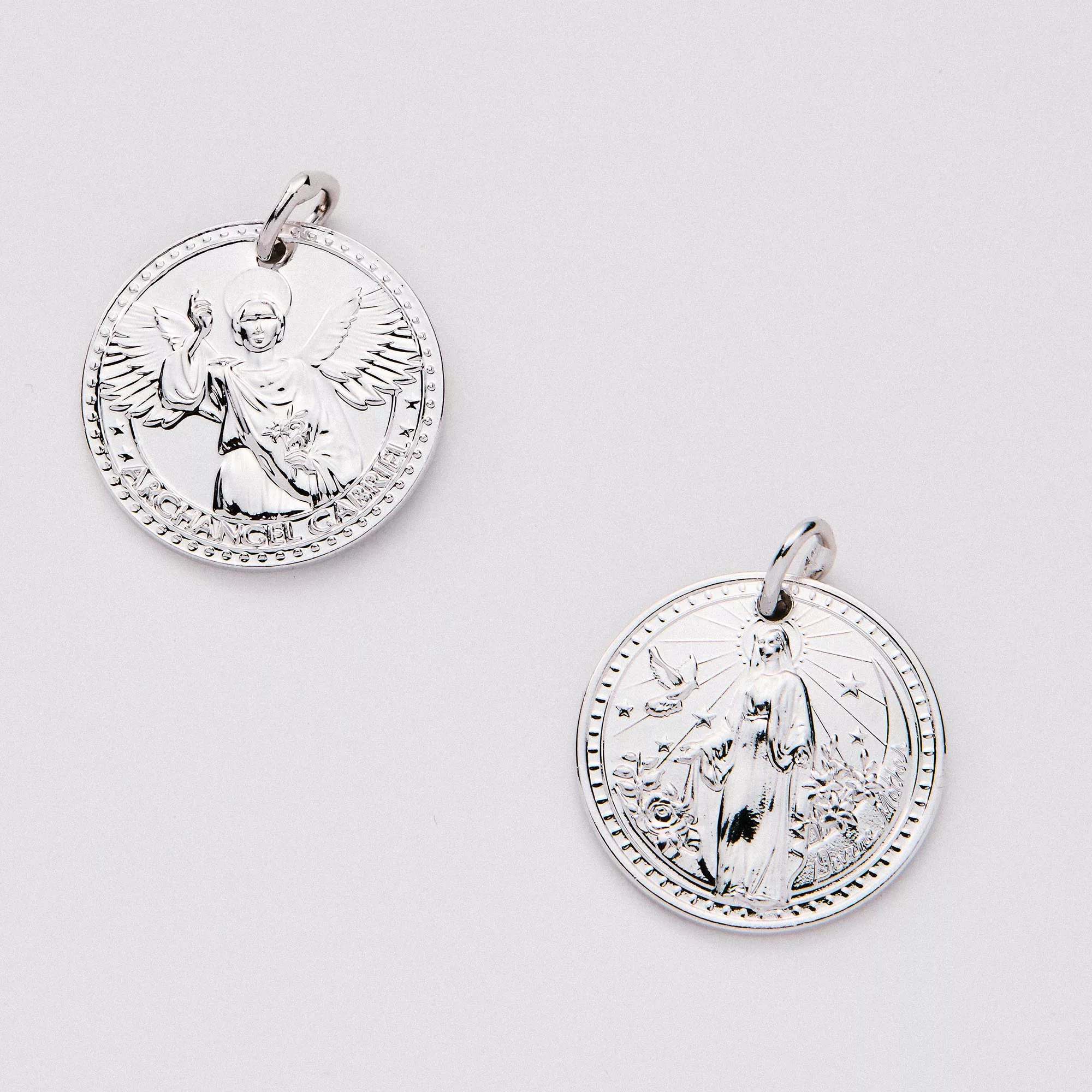 Mother Mary & Archangel Gabriel Guidance Charm