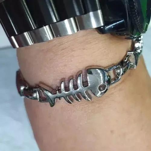 Other Jewelry Watches Other Fish Bones Bracelet Silver