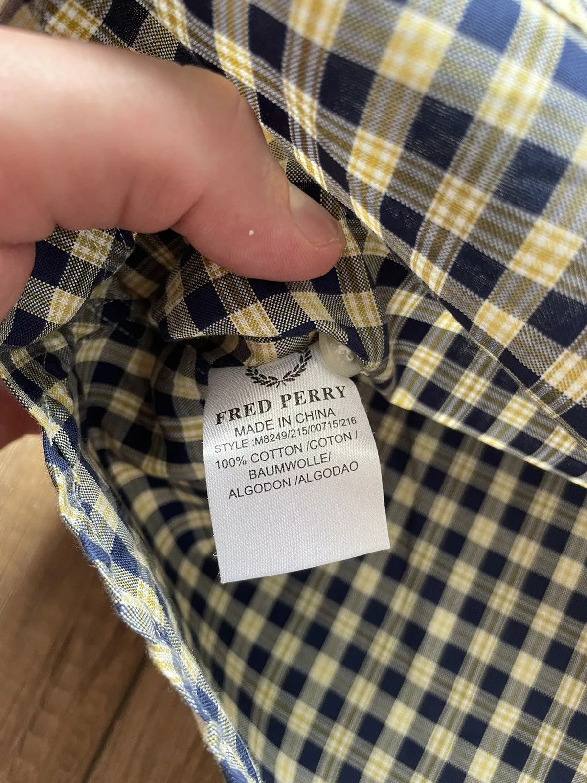 Fred Perry Shirts Button Ups Fred Perry × Vintage Fred Perry Shirt Short Sleeve Vintage Multi