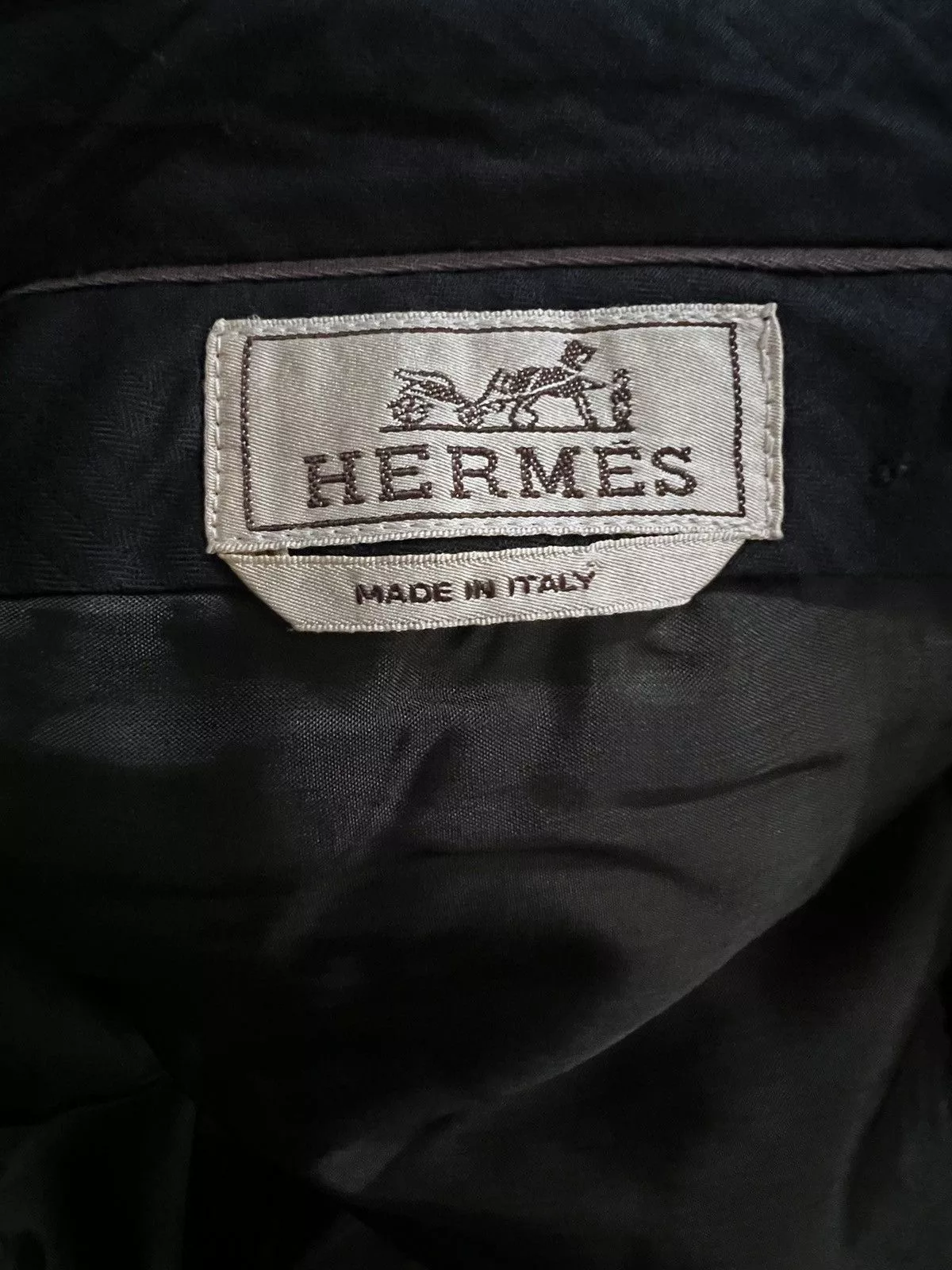 Hermes Casual Pants Hermes velvet trousers Brown