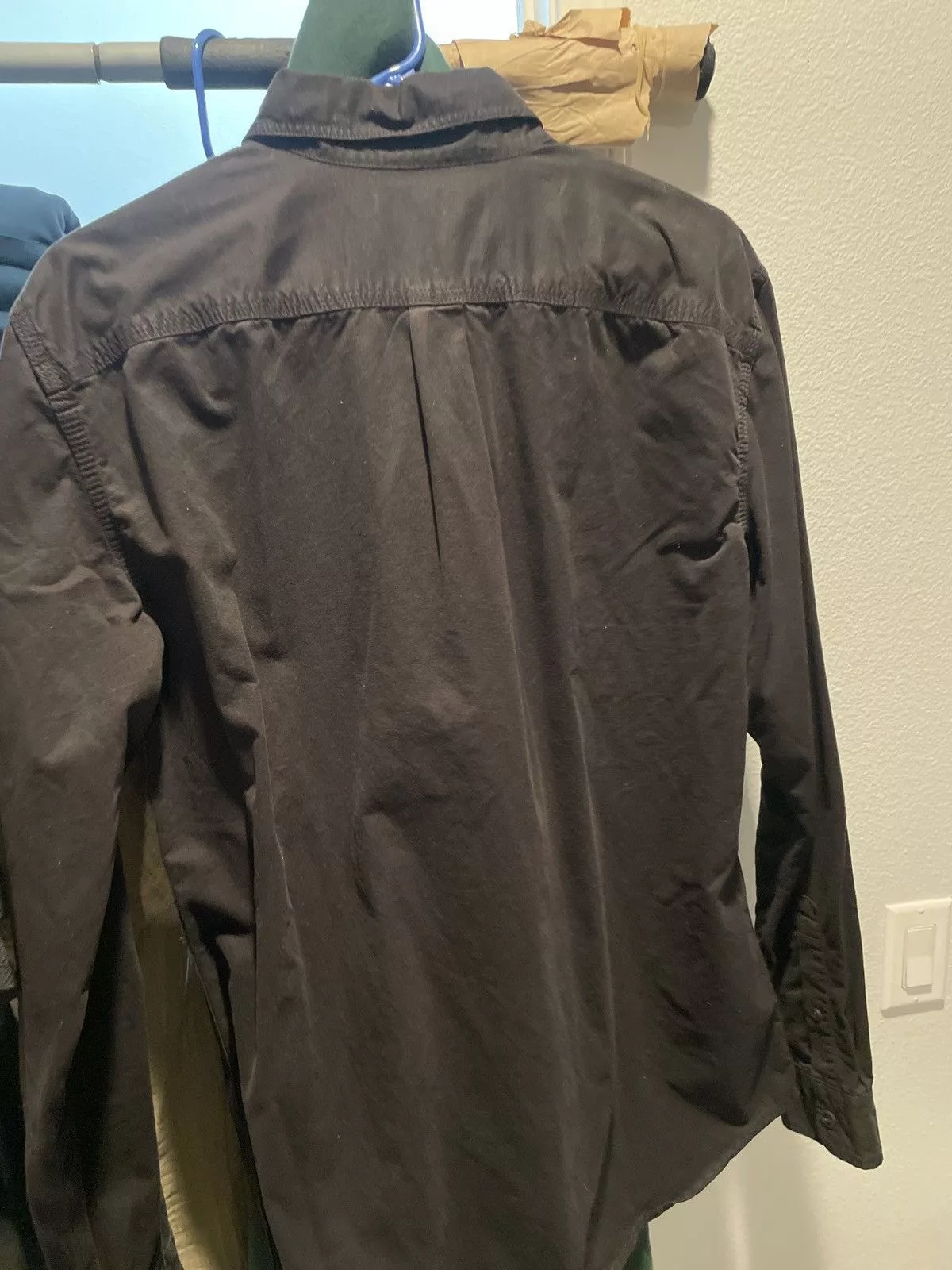 Gap Shirts Button Ups Gap Button Up Black