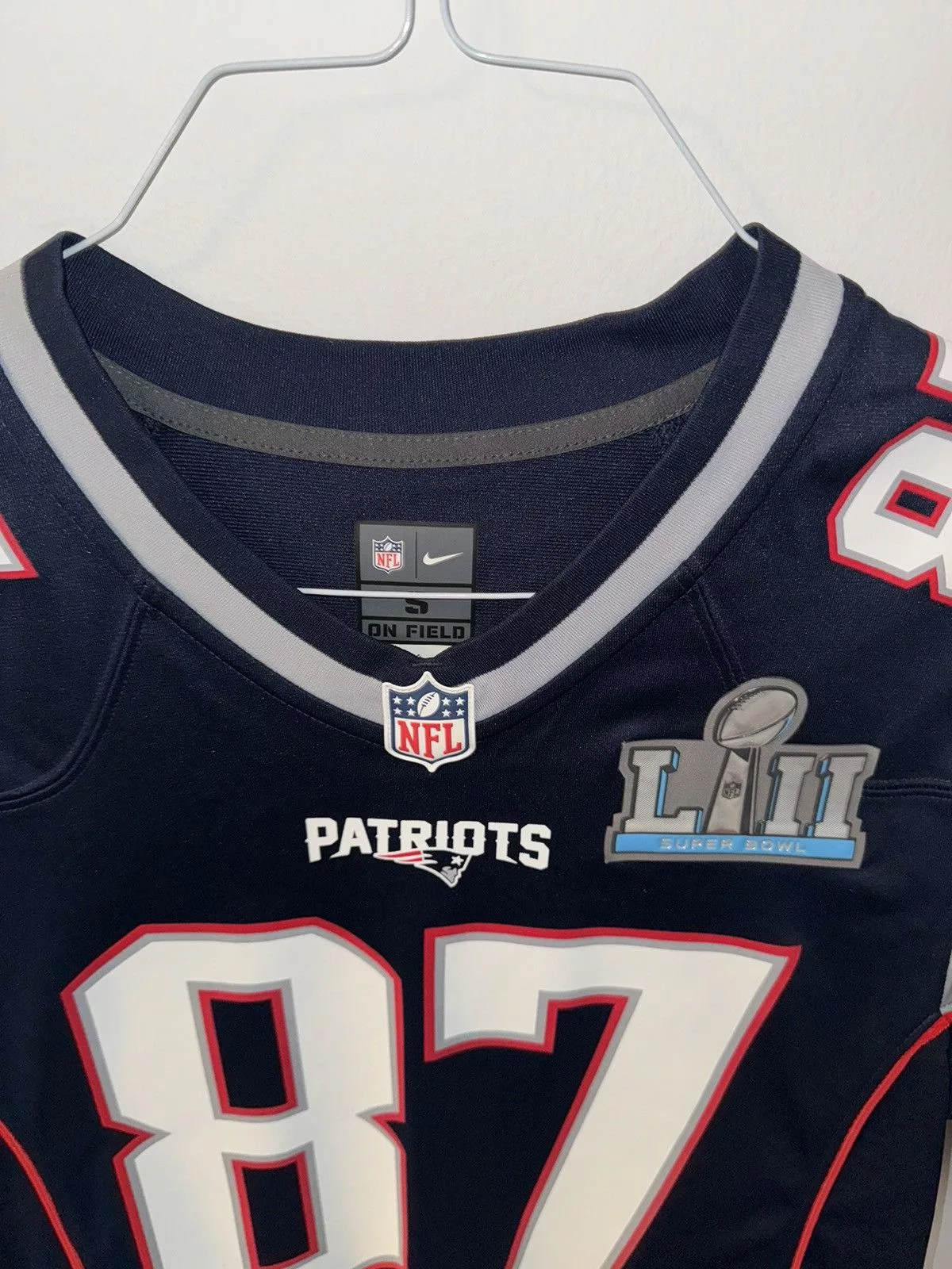 NFL Jerseys NFL × Nike Rob Gronkowski SB52 Jersey Blue