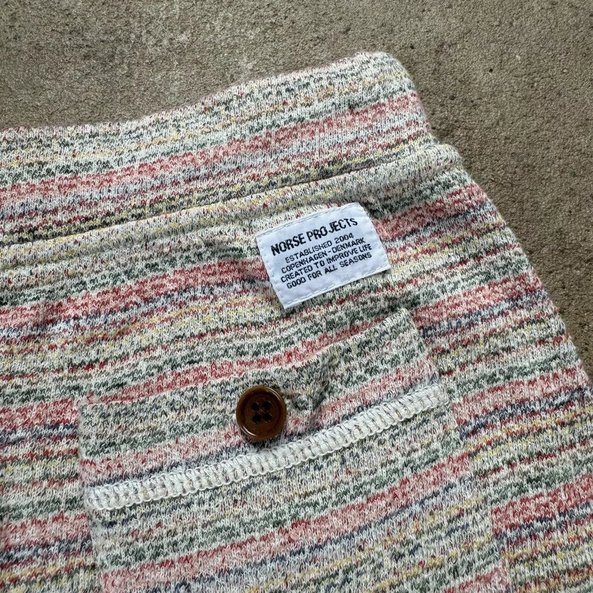 Designer Shorts Designer × Norse Projects Norse Project Ulrich Sweat Shorts Multi Streetwear