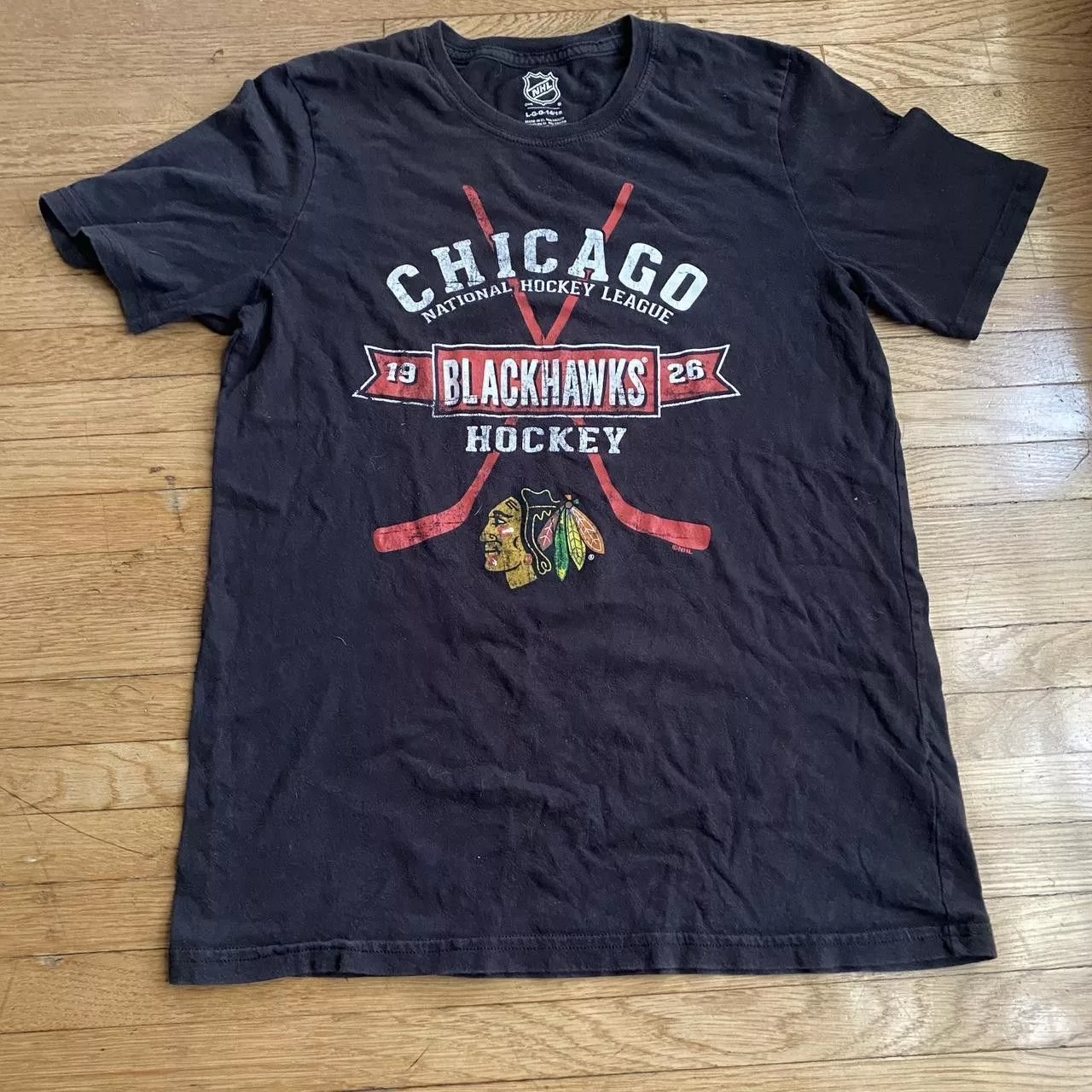 NHL Short Sleeve T Shirts NHL Chicago BlackHawks tee