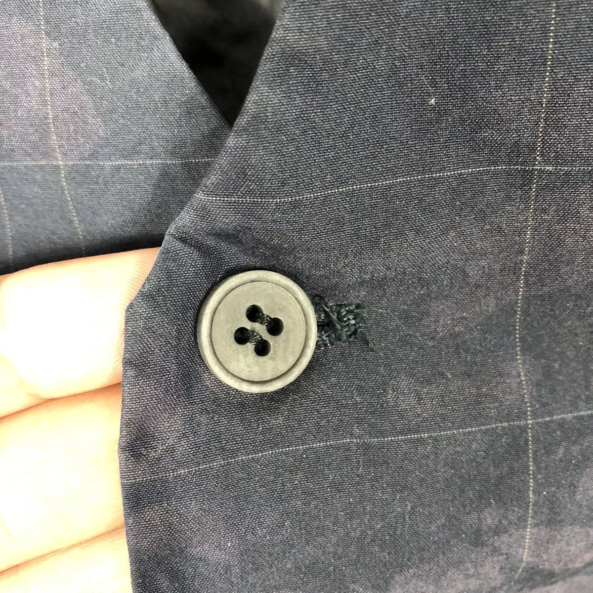 Helmut Lang Vests ❤️Authentic❤️Helmut Lang Dark Splash Abstract Buttons Vests Blue