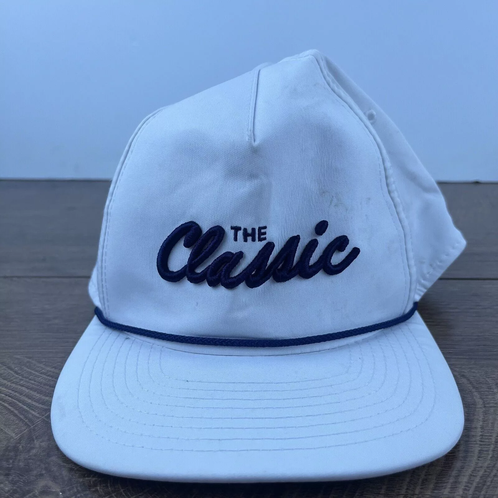 Other Hats Other The Classic Hat Classic Snapback Hat White Adjustable Hat Ad