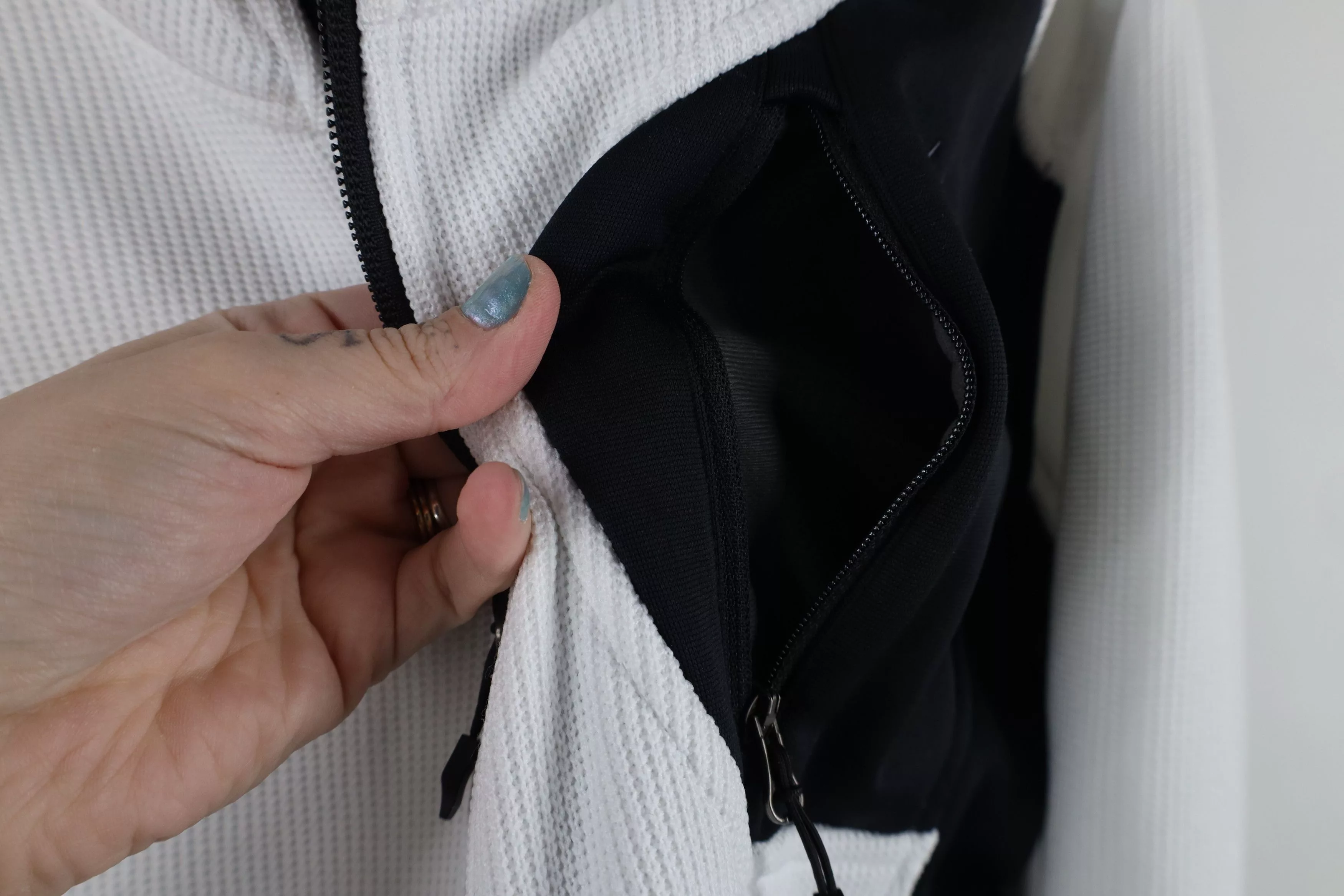 Spyder Light Jackets Spyder × Vintage Spyder Half Zip Lightweight Stryke Pullover Jacket White Multi