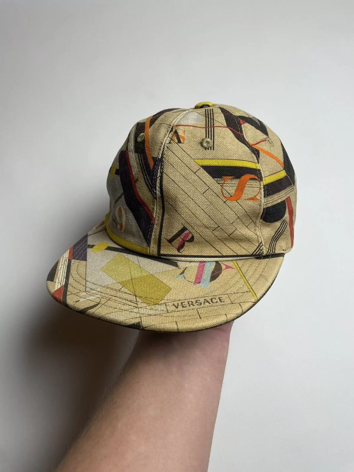 Versace Hats Rare Versace Printed Cap Multi Luxury