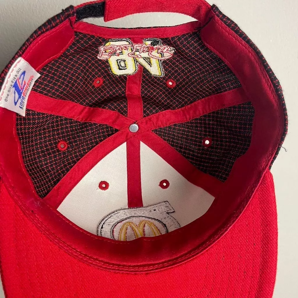 Vintage Hats Vintage NASCAR hat Red