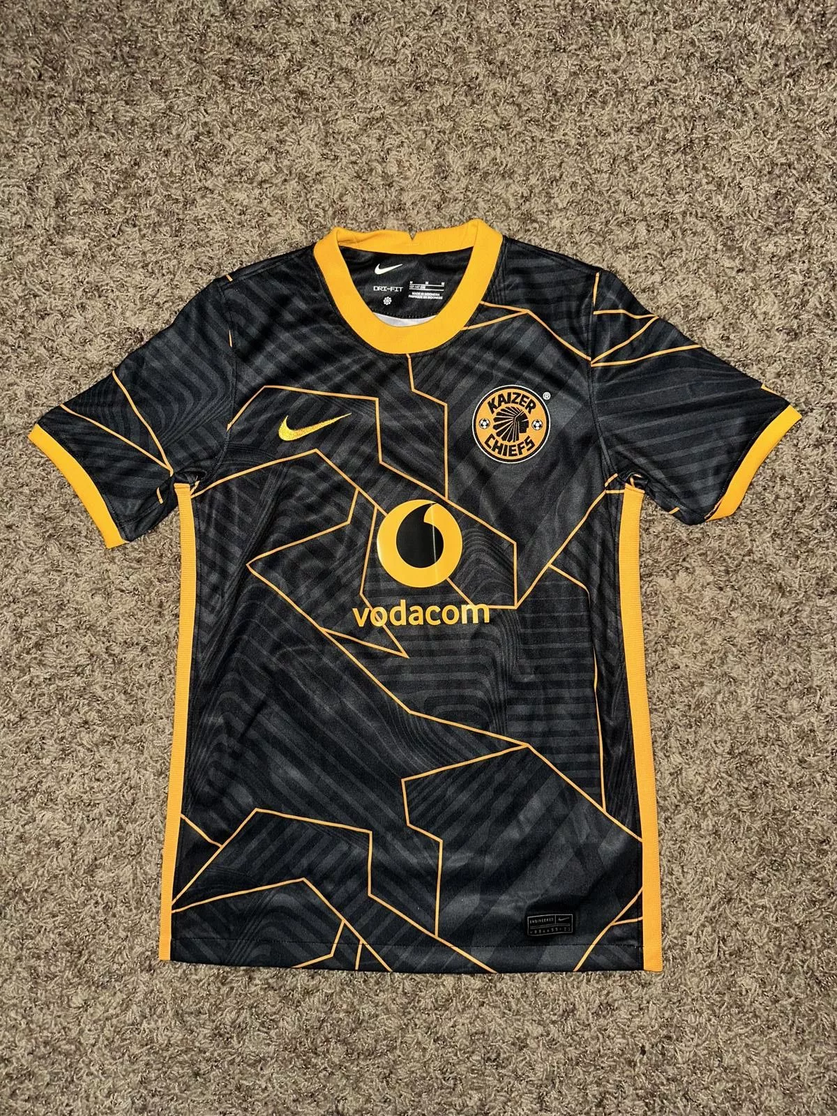 Nike Miscellaneous Nike Kids Unisex Kaize F.C. Stadium Dri-FIT FB Shirt Sample Black