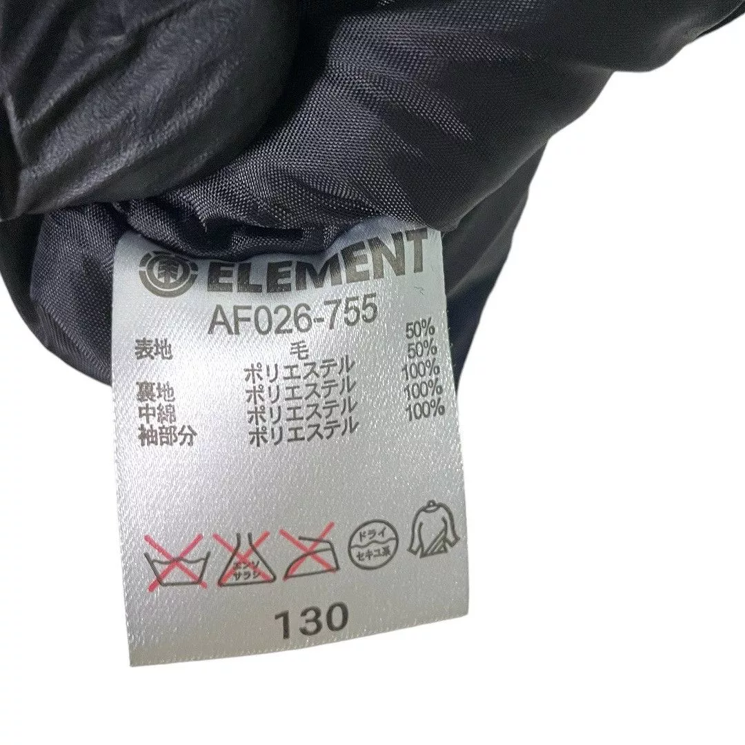 Element Leather Jackets Element Varsity Style Jacket Black