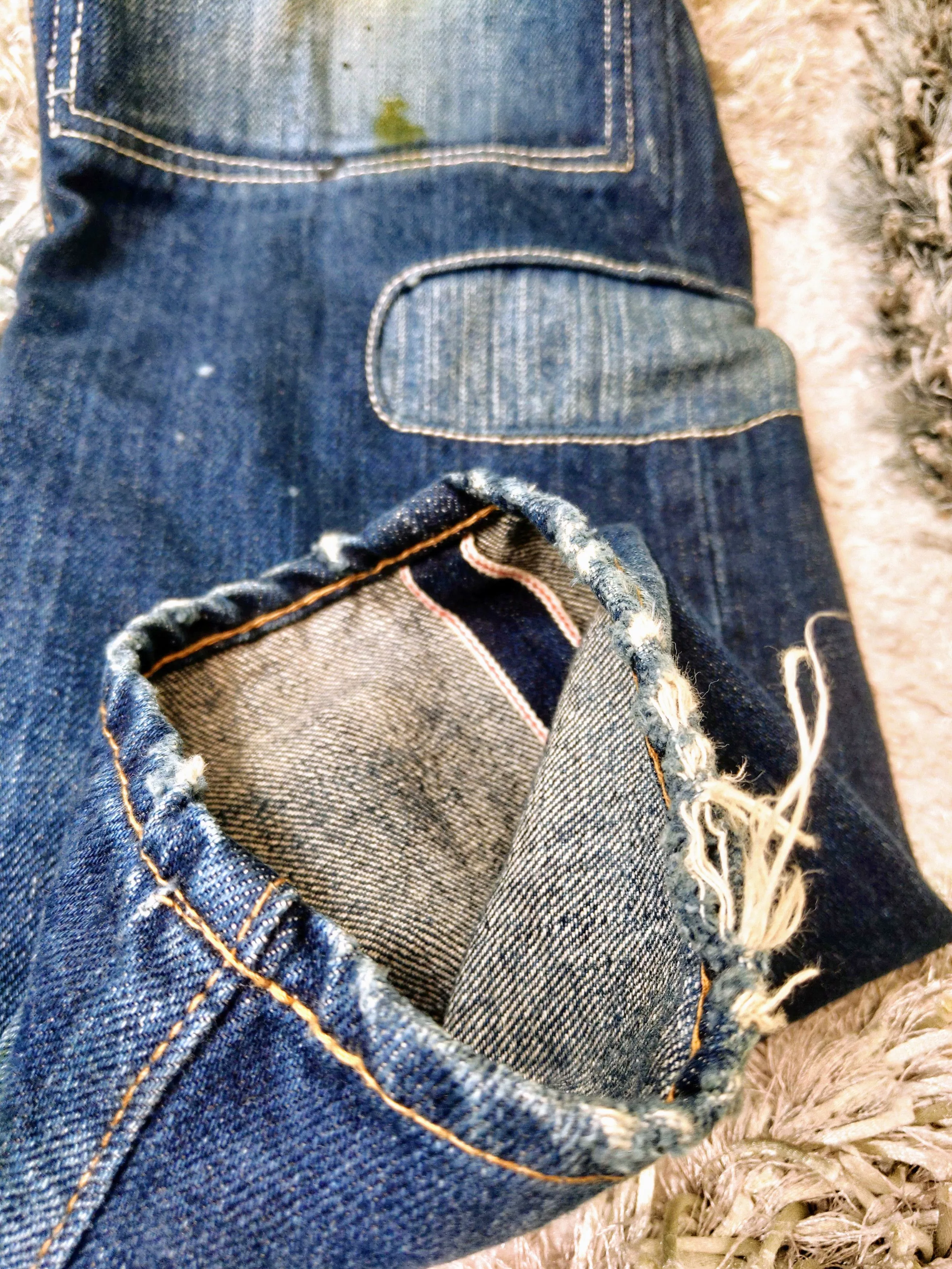 Maison MIHARA YASUHIRO Denim Maison MIHARA YASUHIRO Miharayasuhiro Patchwork Selvedge jeans Blue Vintage