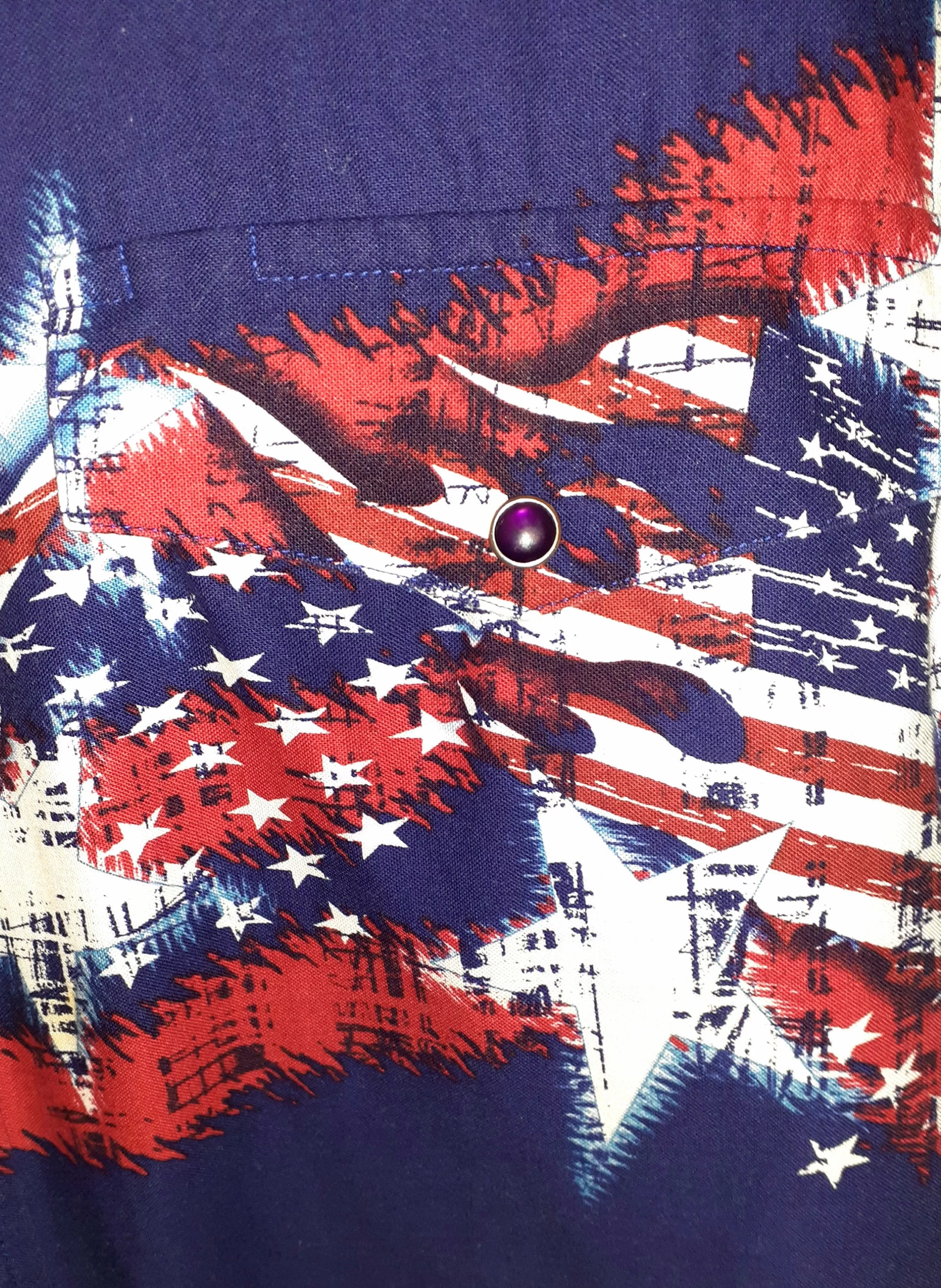 Panhandle Slim Shirts Button Ups Panhandle Slim America graphic Button up Multi
