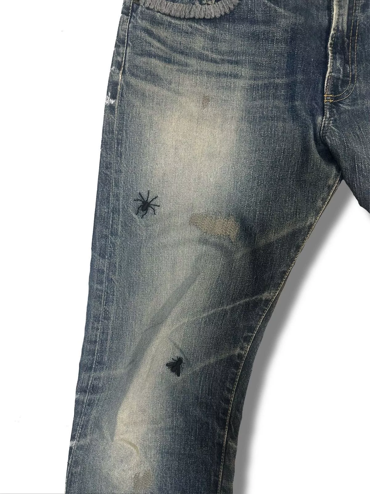 Undercover Denim AW06 GuruGuru Undercover Insect Denim Blue