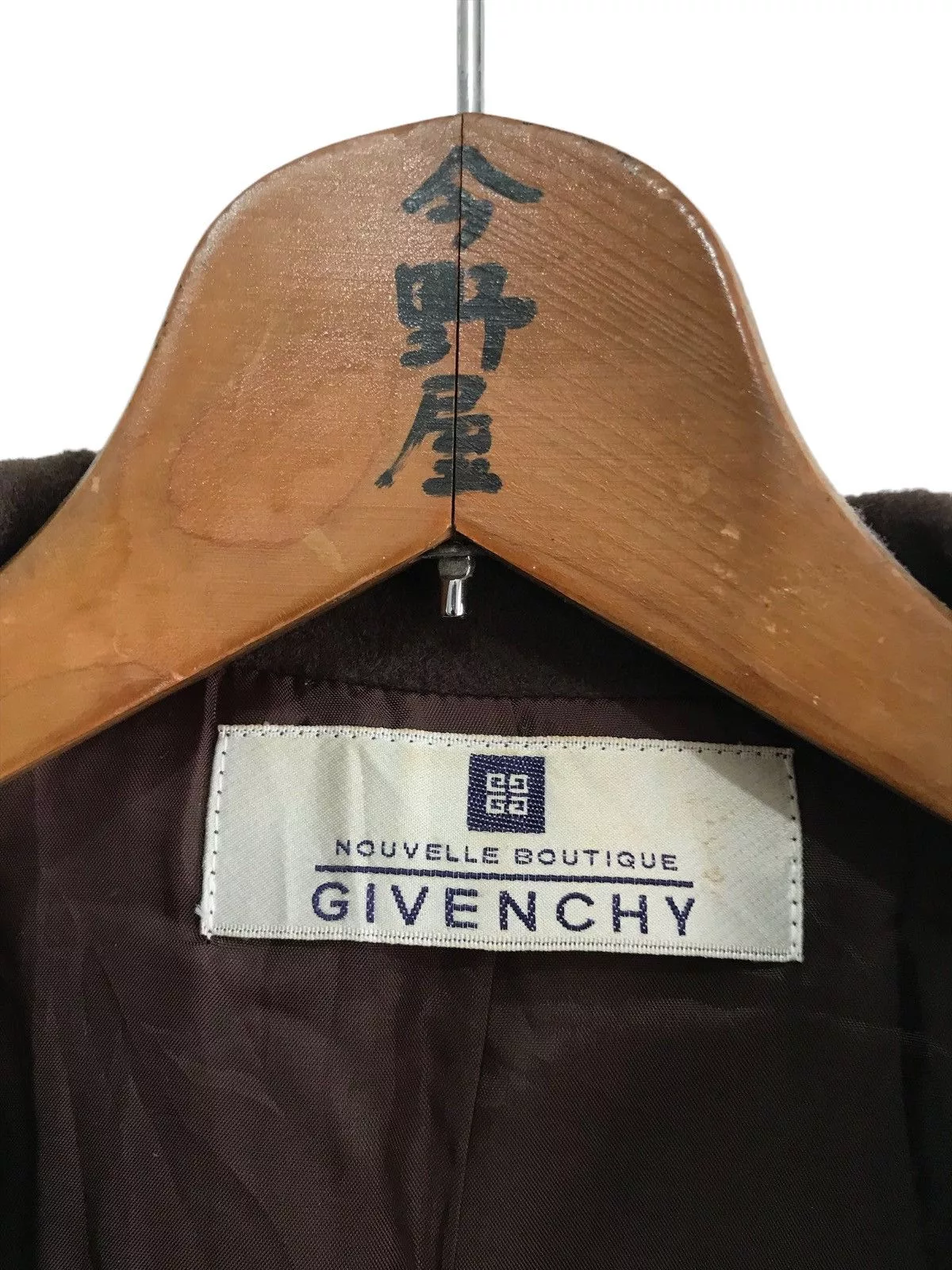 Givenchy Light Jackets Givenchy × Vintage Vintage Givenchy wool jacket Brown