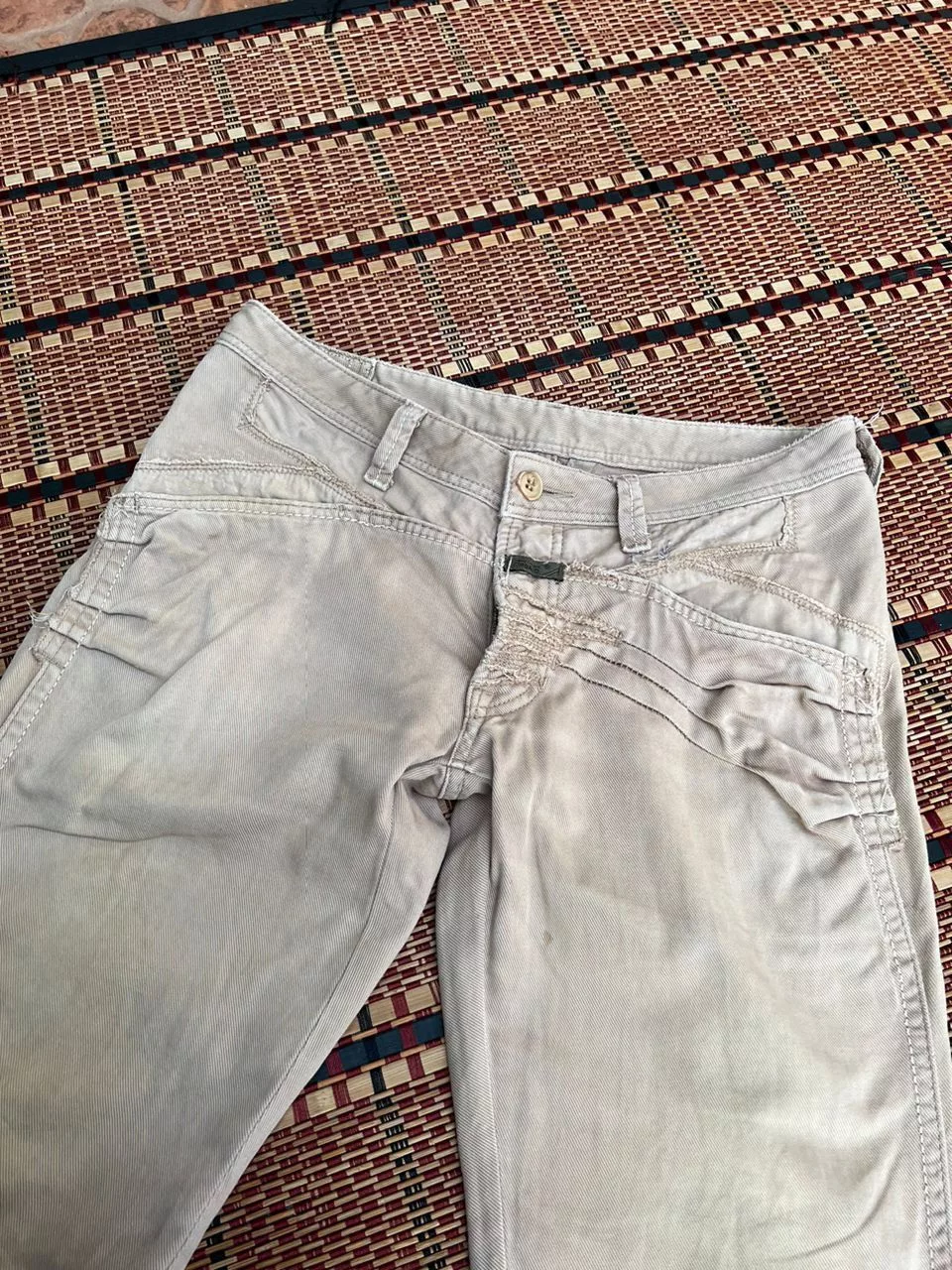 Marithe + Francois Girbaud Casual Pants Marithe + Francois Girbaud MFG Nice Pants Brown