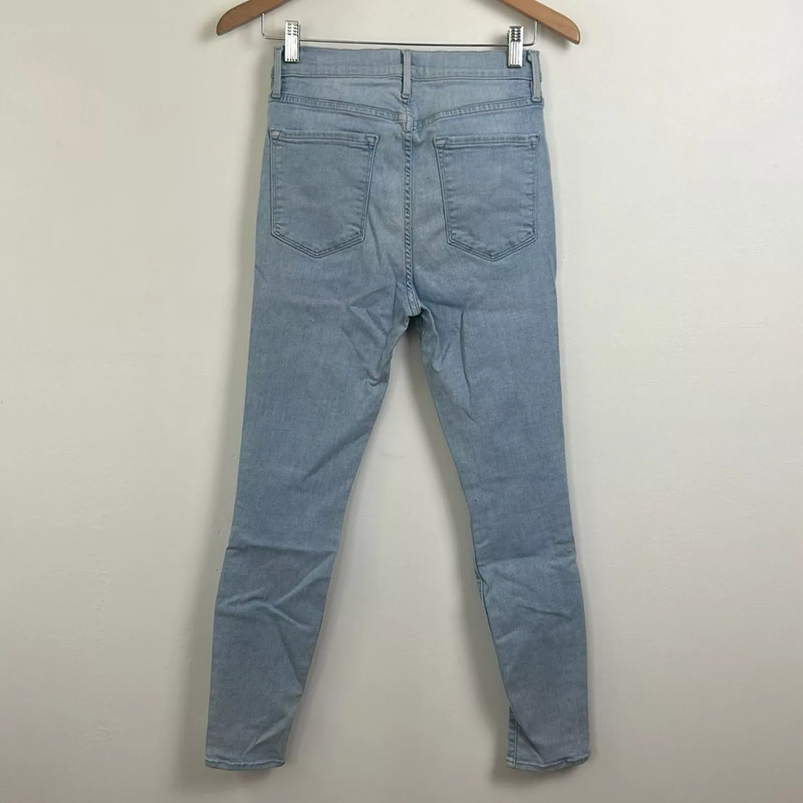 Frame Jeans Frame Denim Ali High Rise Cigarette Jeans Blue