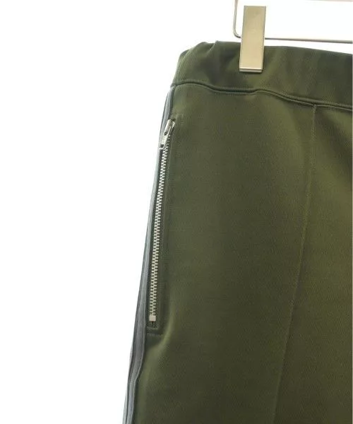 Comme des Garcons SHIRT Cropped Pants Side Line Hem Zip Polyester Khaki Brown
