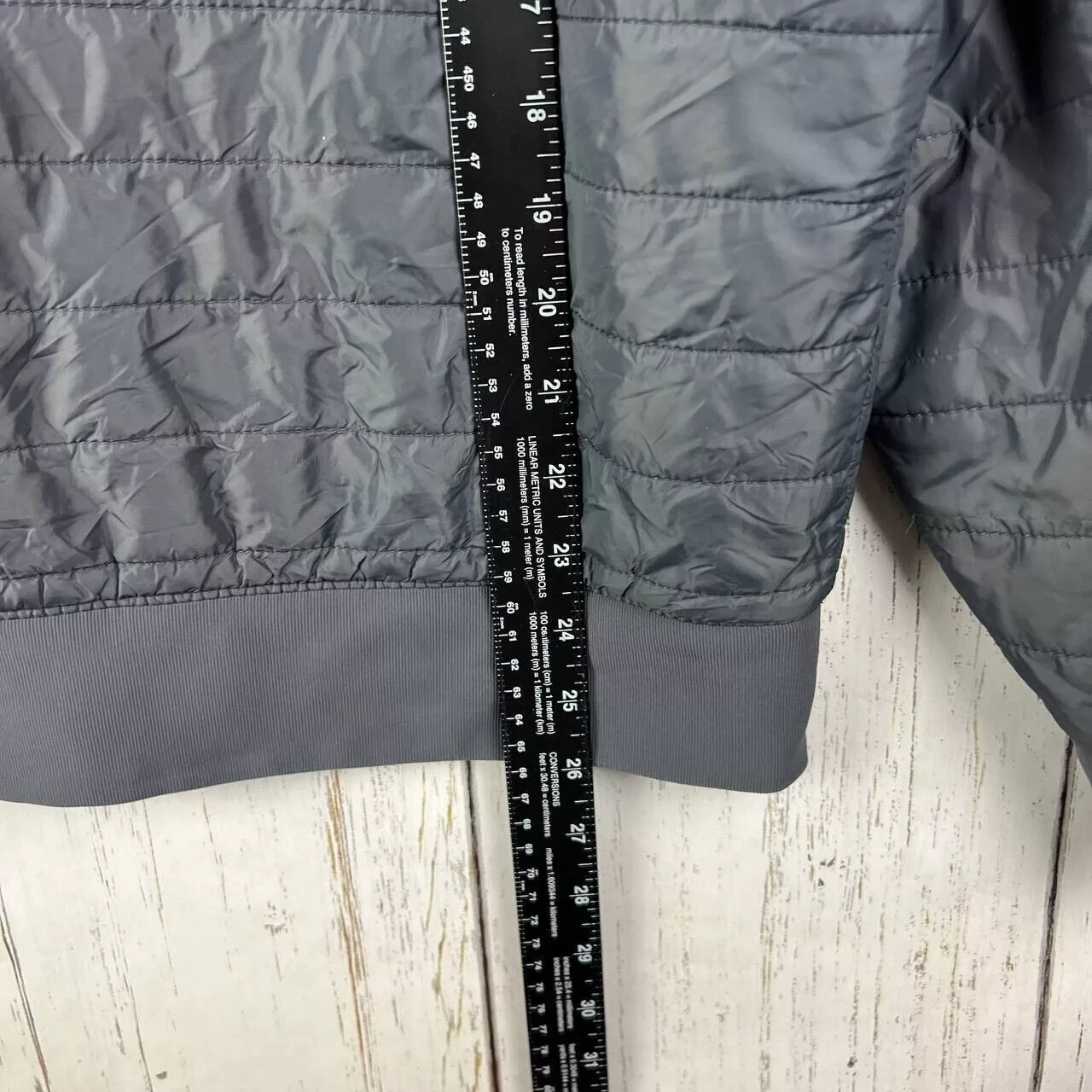 George Bombers George Bomber Lightweight Puffer Jacket Men 100% Polyester Gray