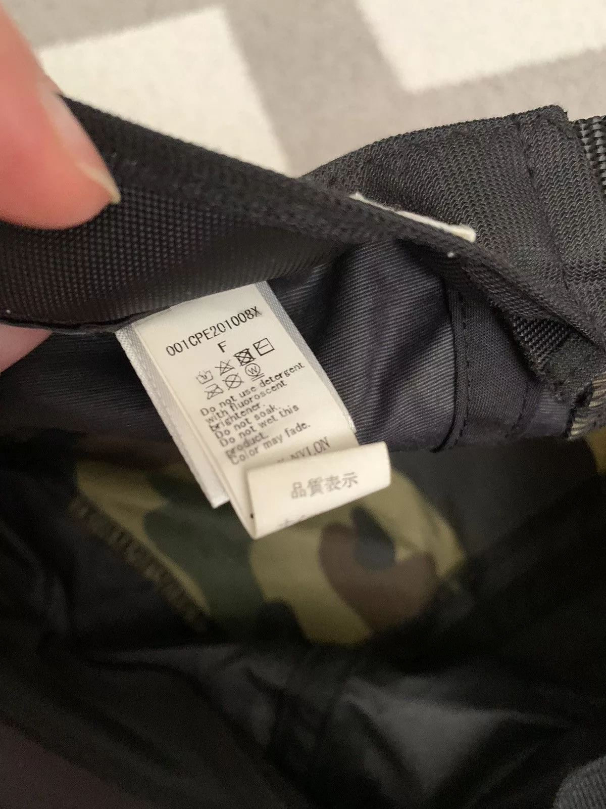Bape Hats Bape 1st Camo Jet Cap Black