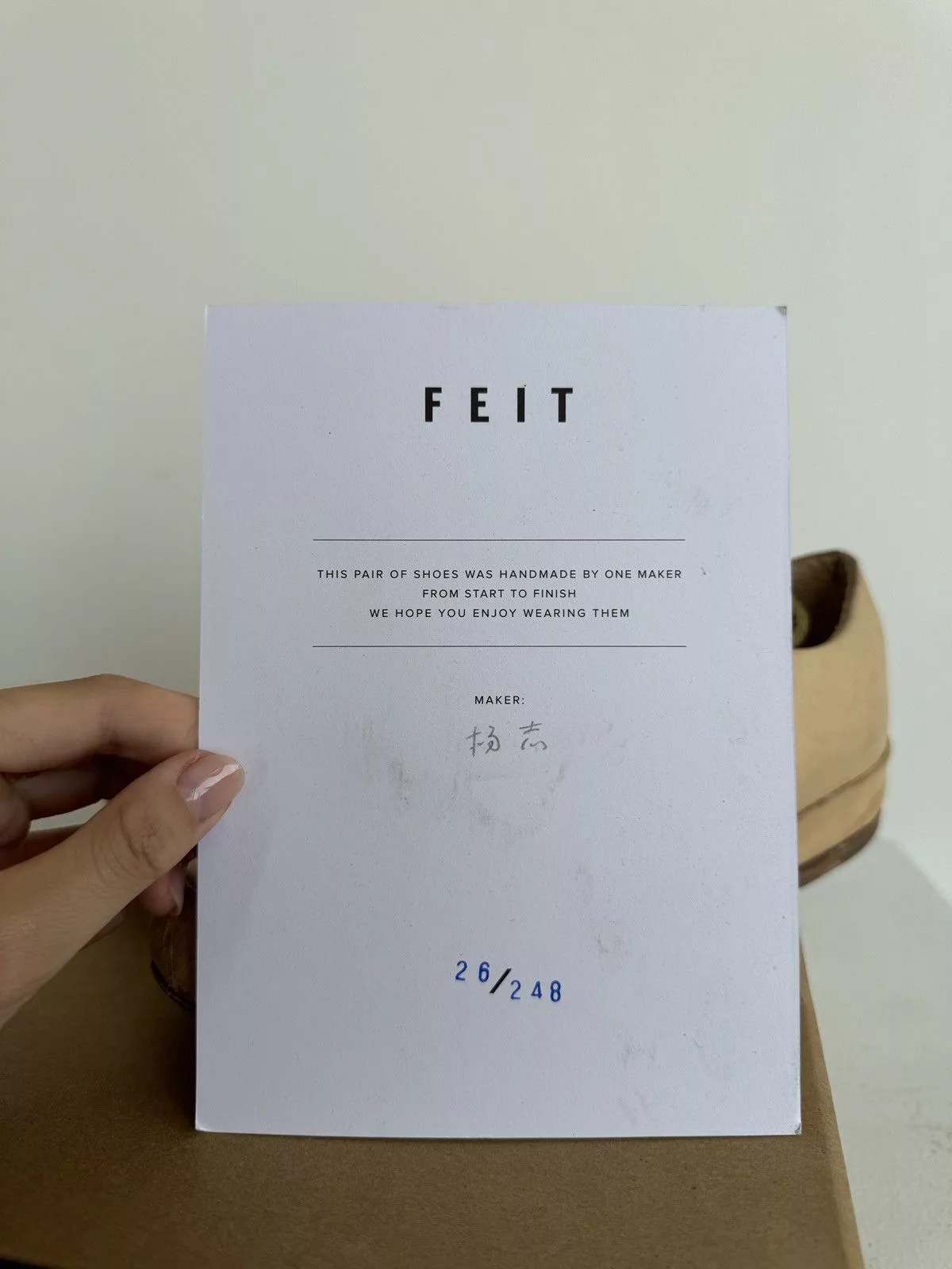 Feit Low Top Sneakers Feit Raw Leather Sneakers Beige