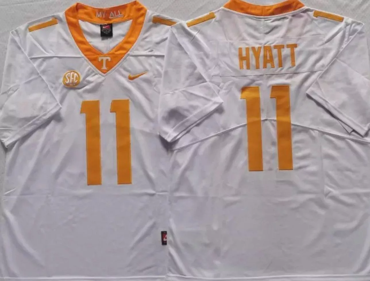 Other Jerseys Other Jalin Hyatt Volunteers Men stitched White Jersey