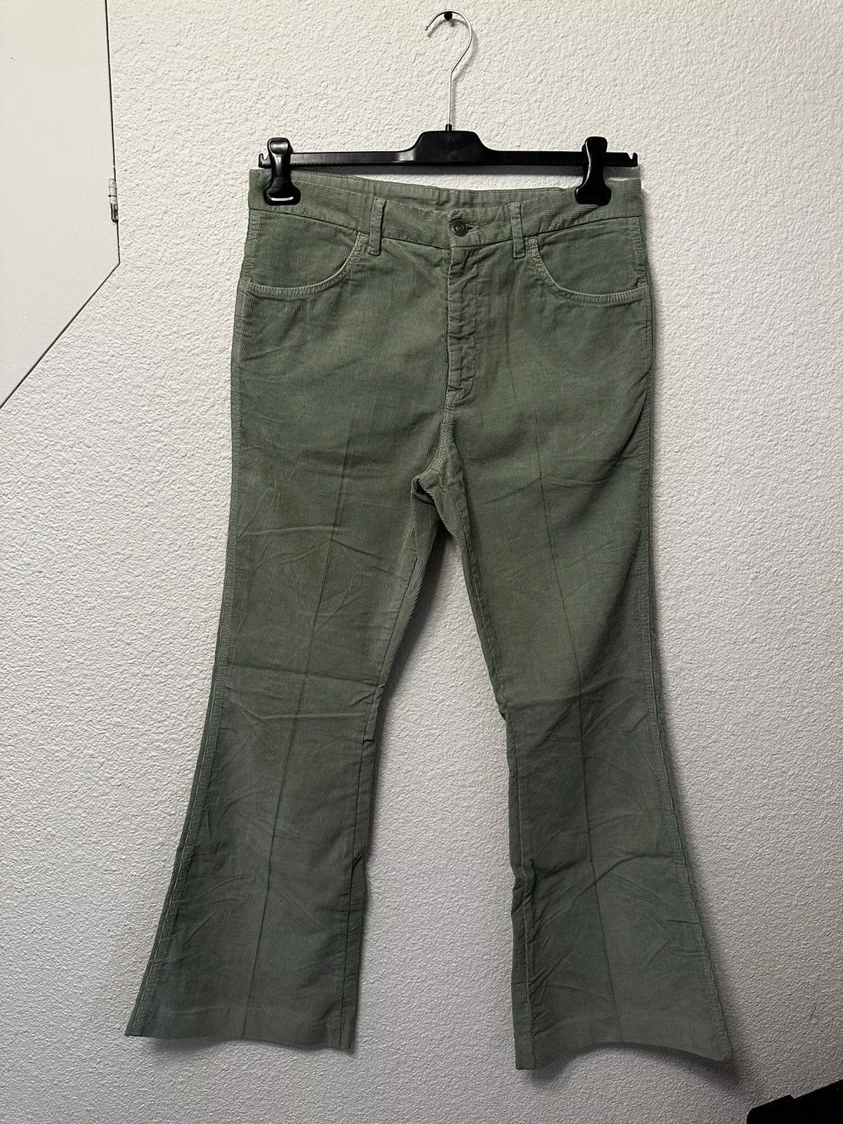Gucci Casual Pants Gucci Flare Corduroy Pant Green