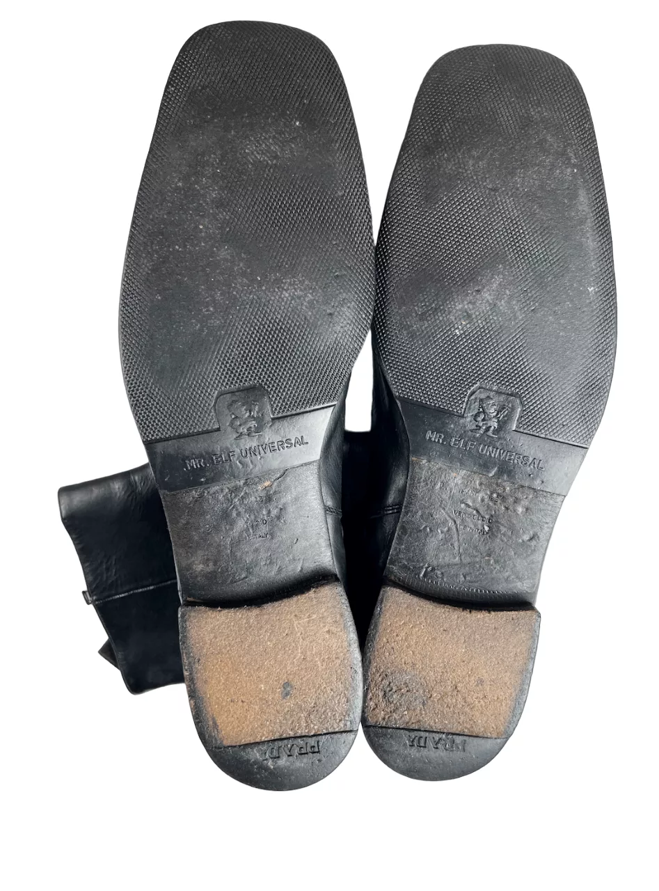 Prada Boots Prada Zip Boots Black