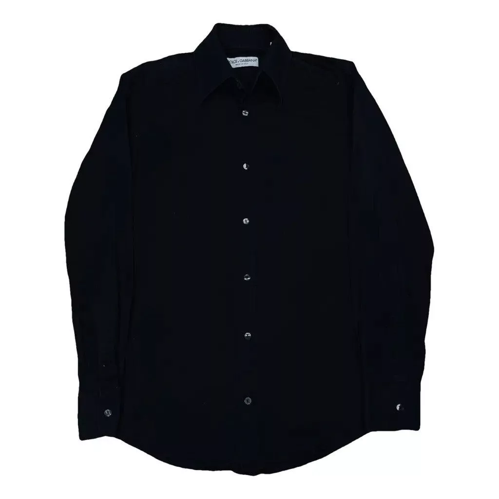 Dolce & Gabbana Shirts Button Ups Dolce & Gabbana Dolce Gabbana shirt Size: fit M Black