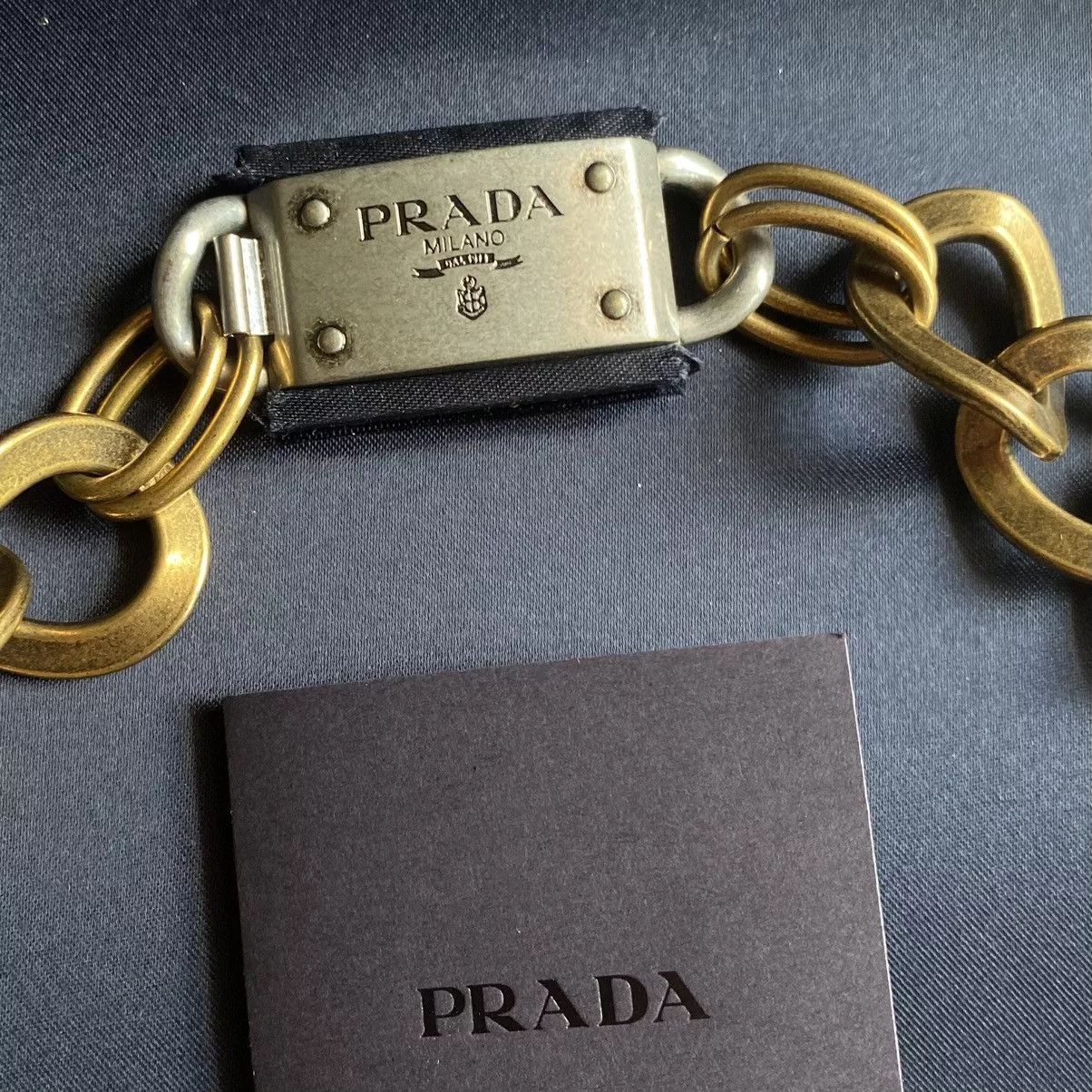 Prada Necklaces Prada embellish Necklace Black
